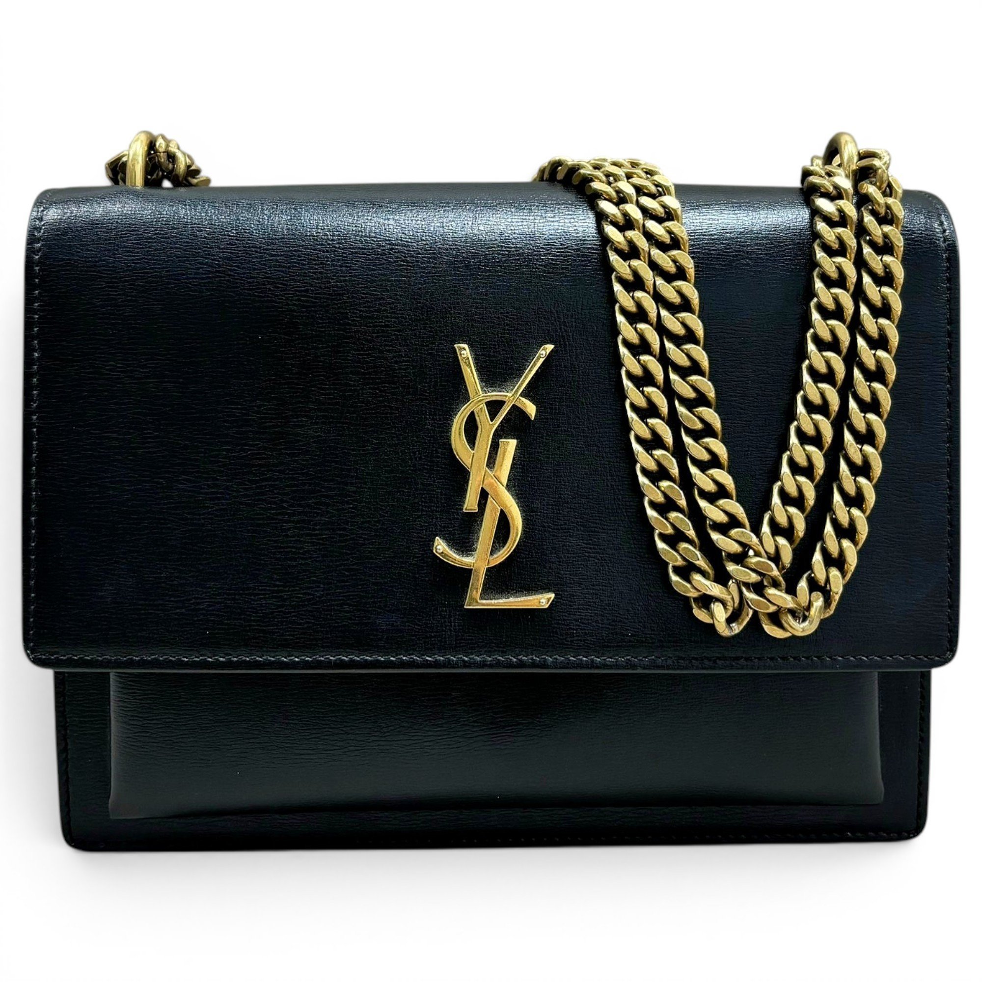 Sunset leather handbag