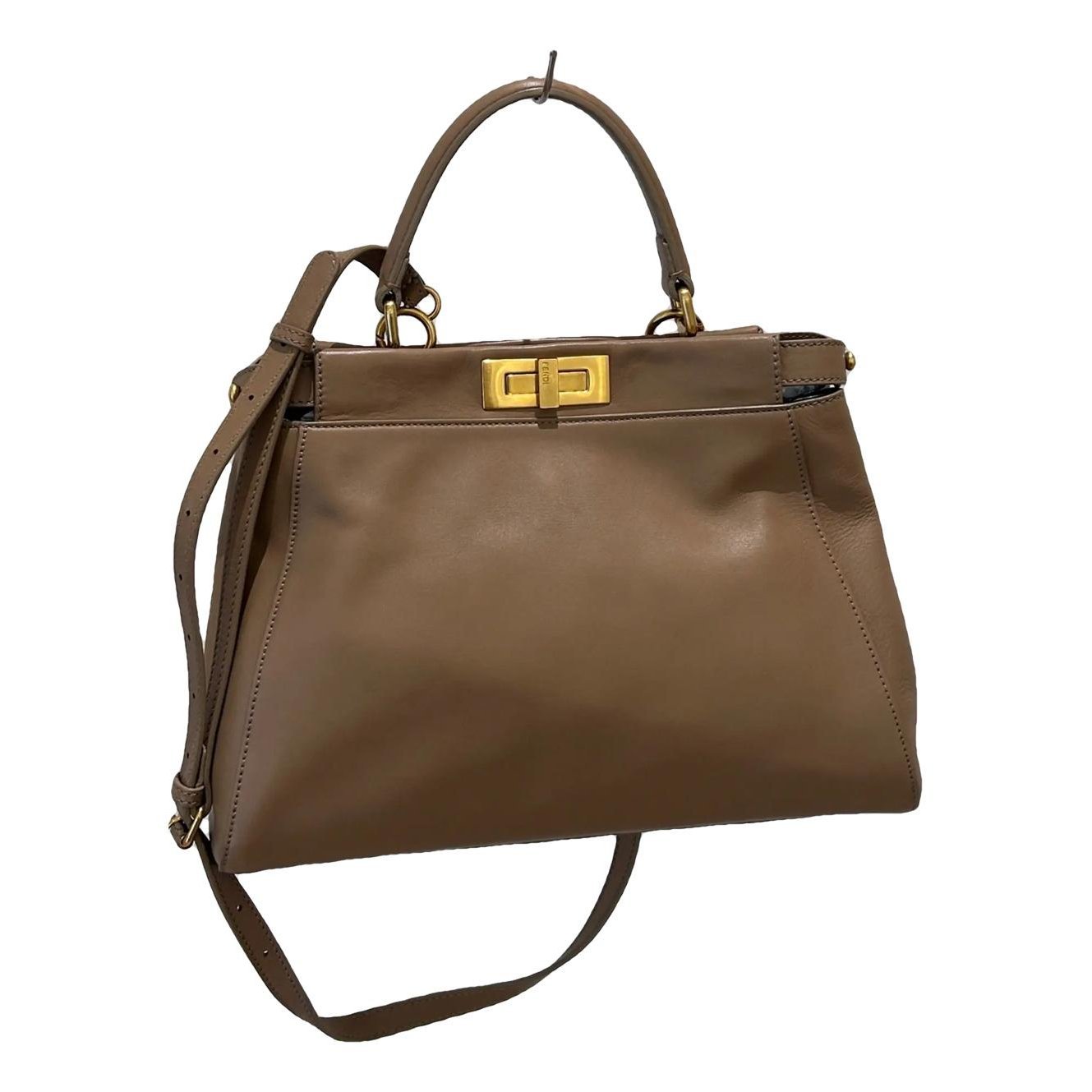 Peekaboo leather crossbody bag