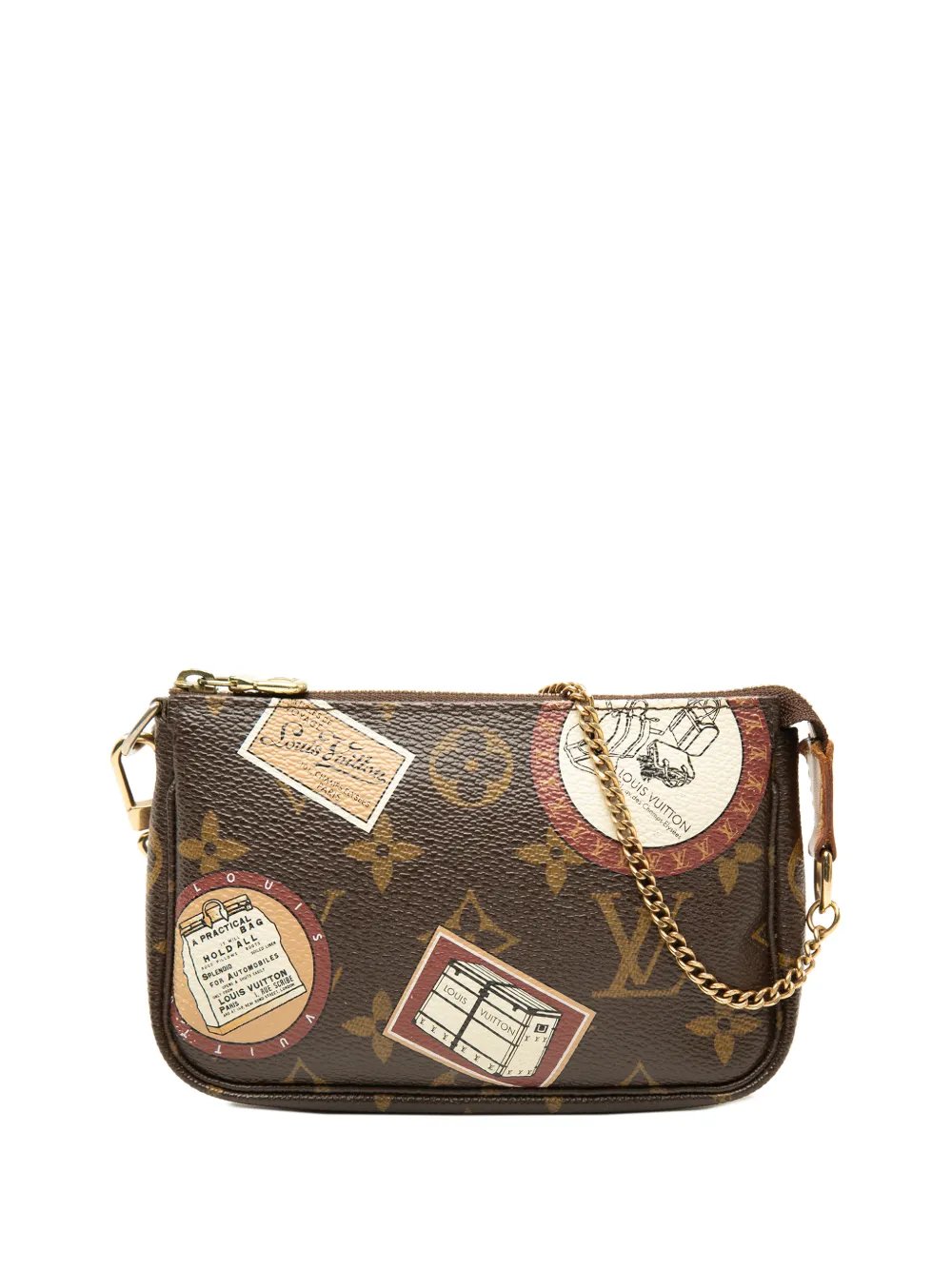 2008 Monogram Trunks and Bags Patch Mini Pochette Accessoires handbag