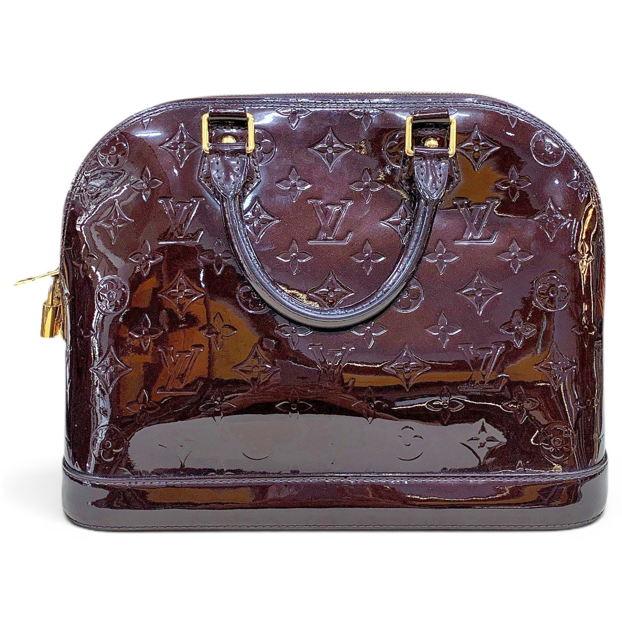 Alma leather handbag