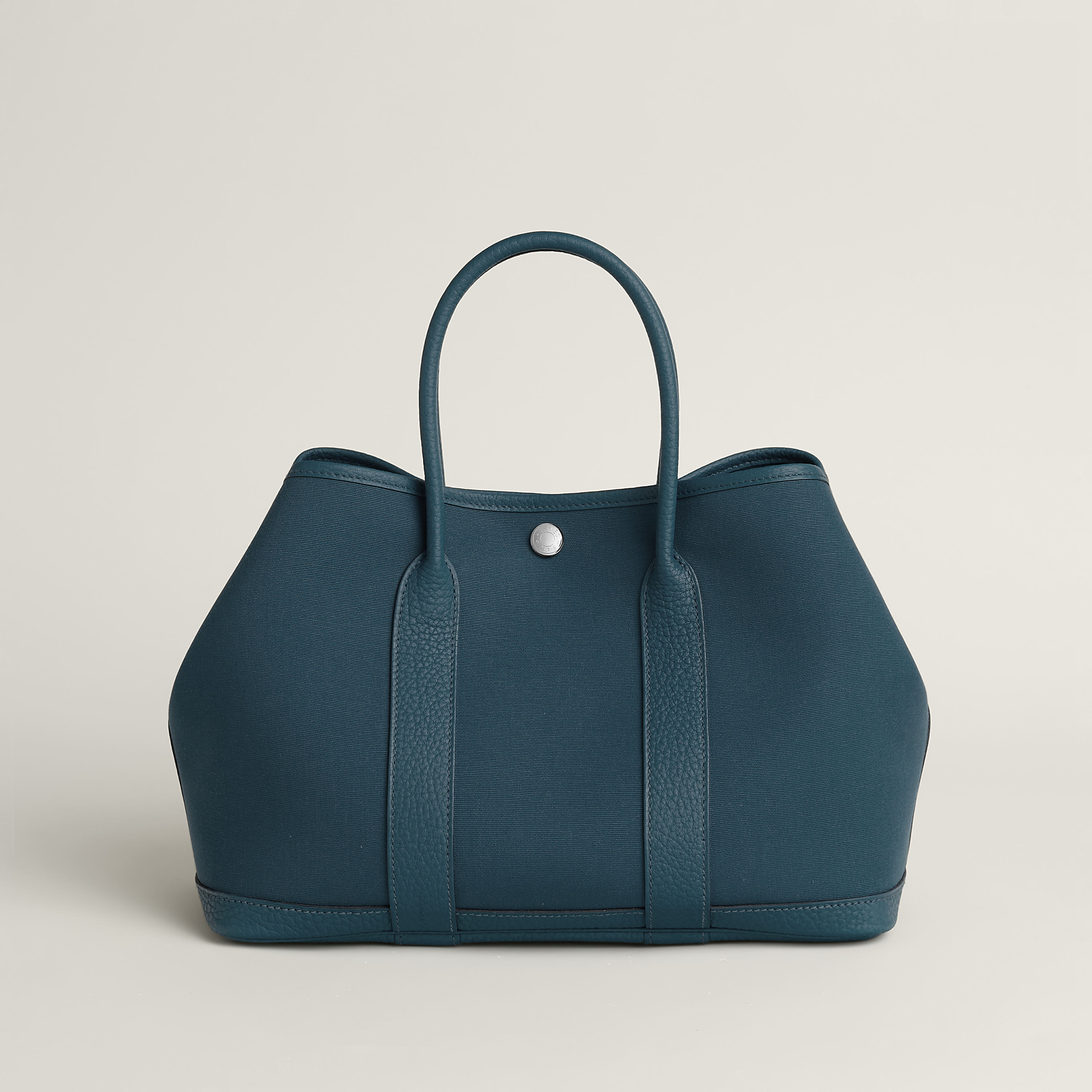 Hermès Garden Party 30 in Bleu Tempête