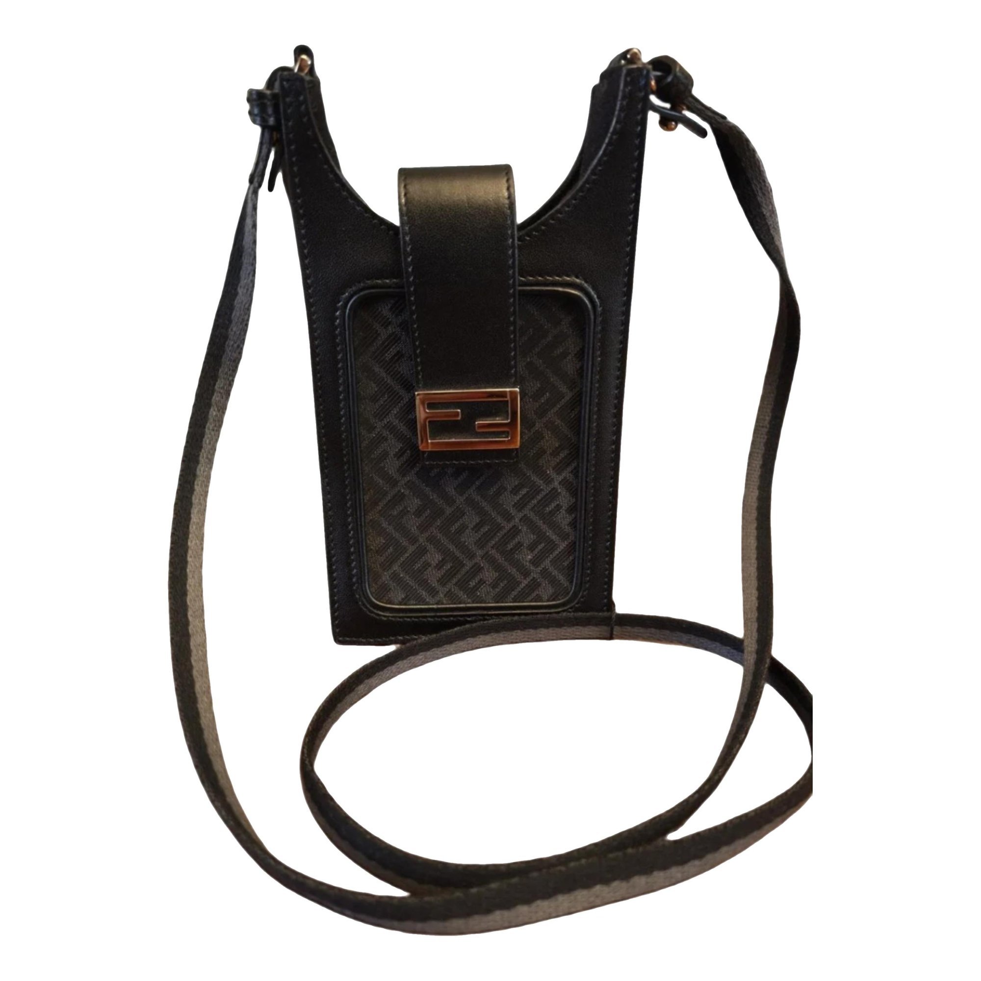 Baguette leather crossbody bag