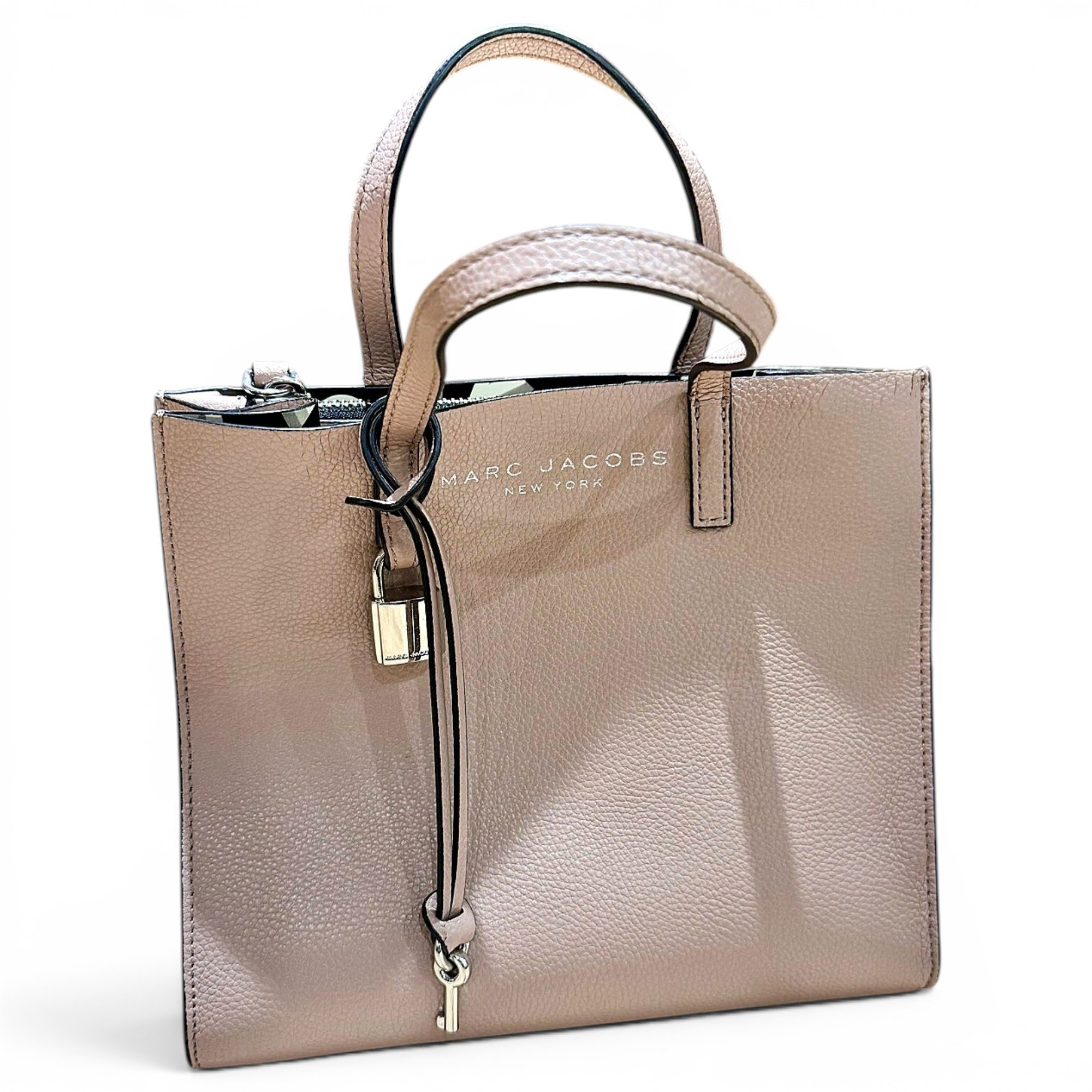 The Tag Tote leather tote