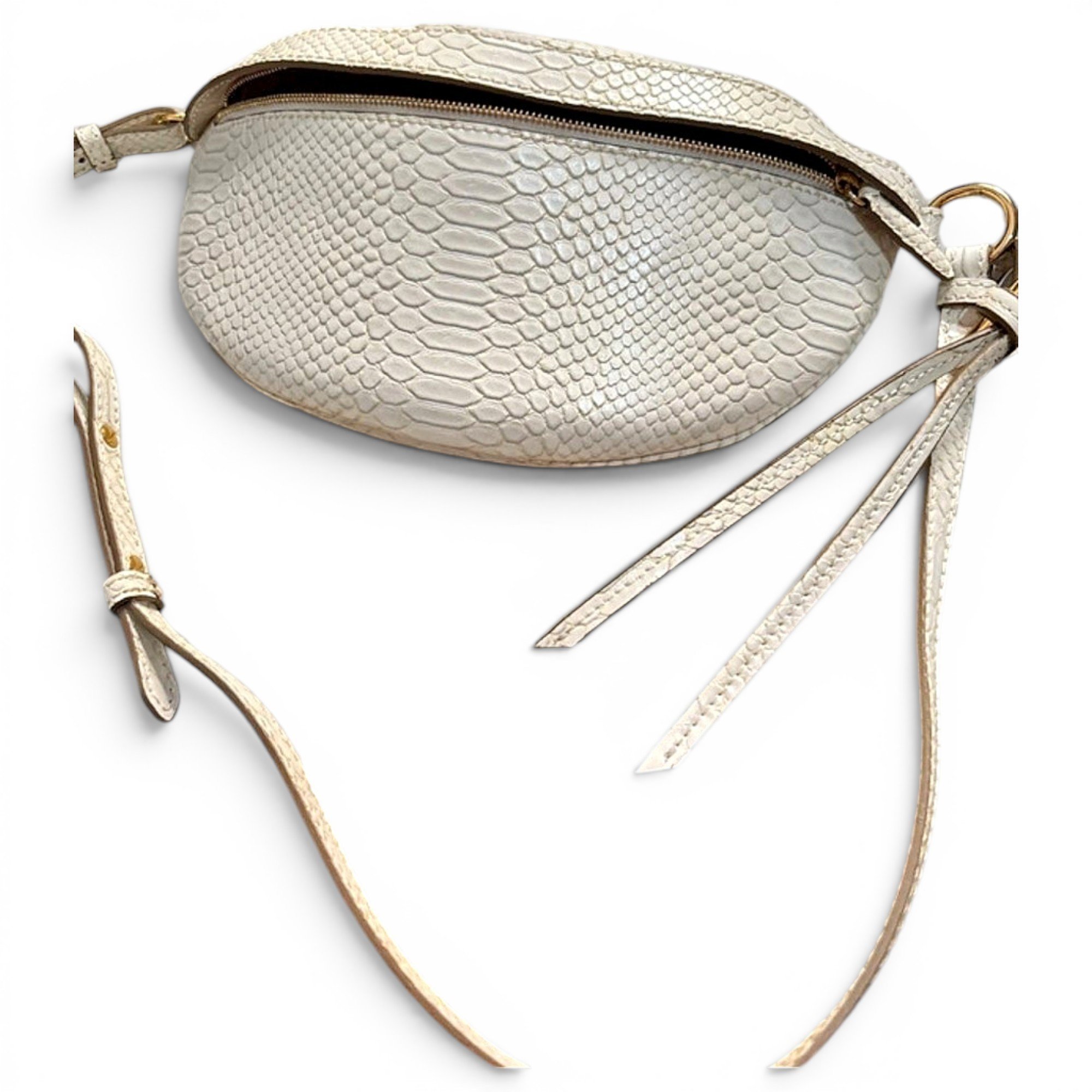 Vegan leather crossbody bag