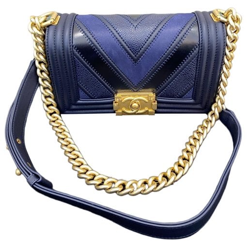 Boy leather handbag