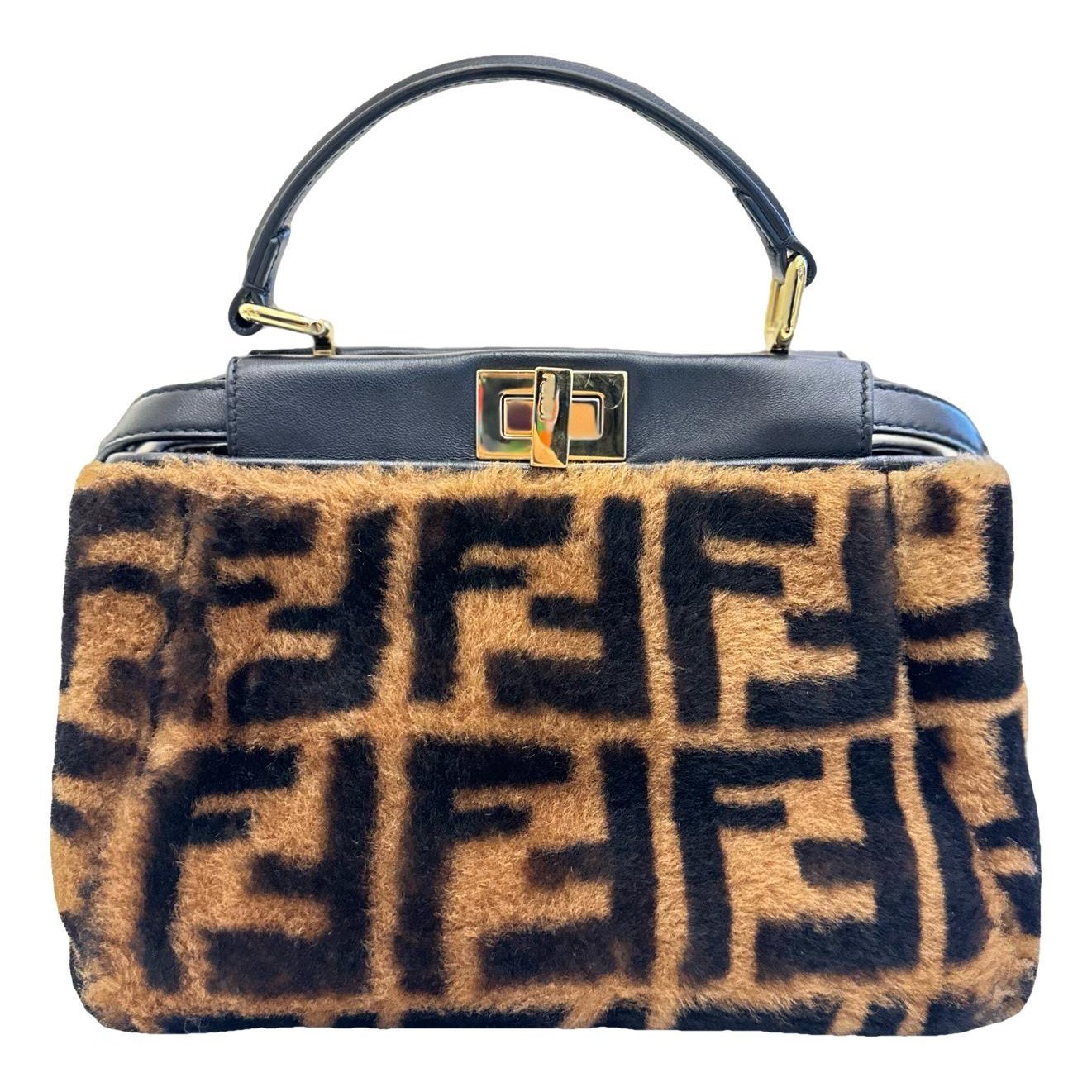 Peekaboo cloth handbag