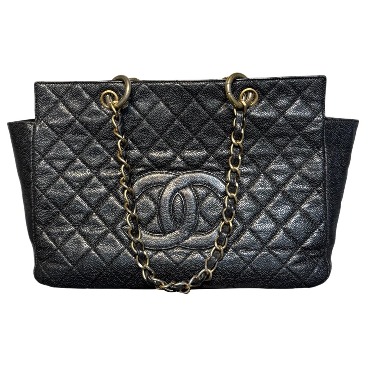 Petite Shopping Tote leather tote