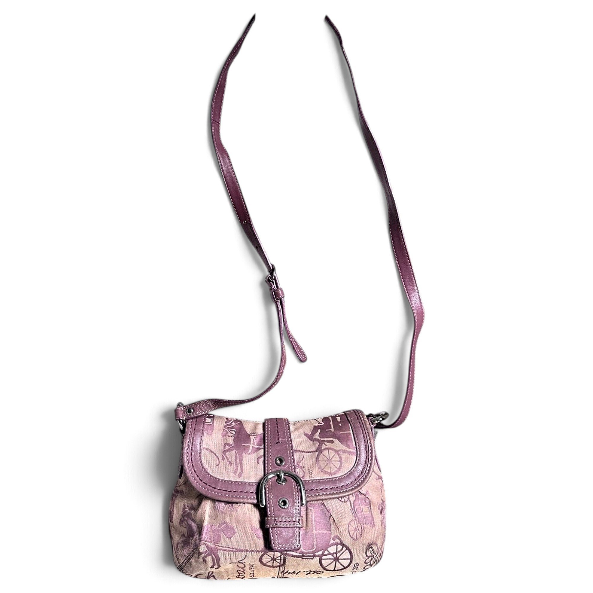 Signature Sufflette cloth crossbody bag