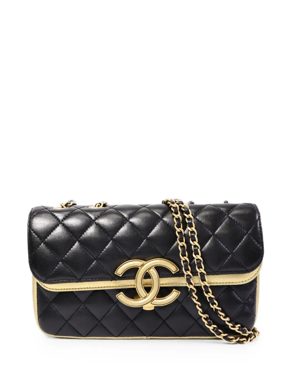 interlocking-CC shoulder bag