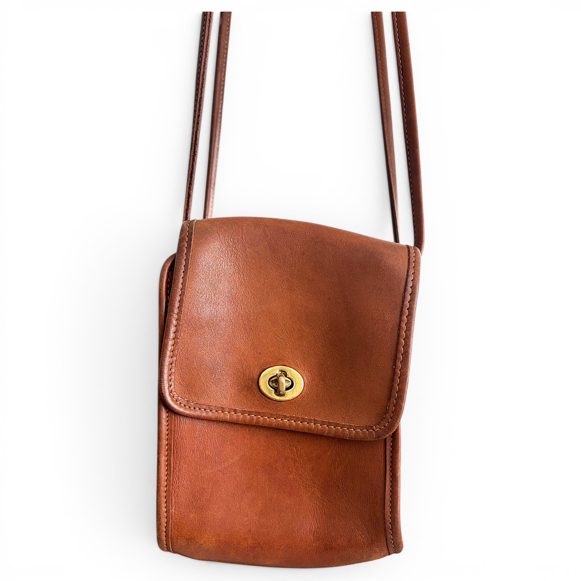 Leather crossbody bag