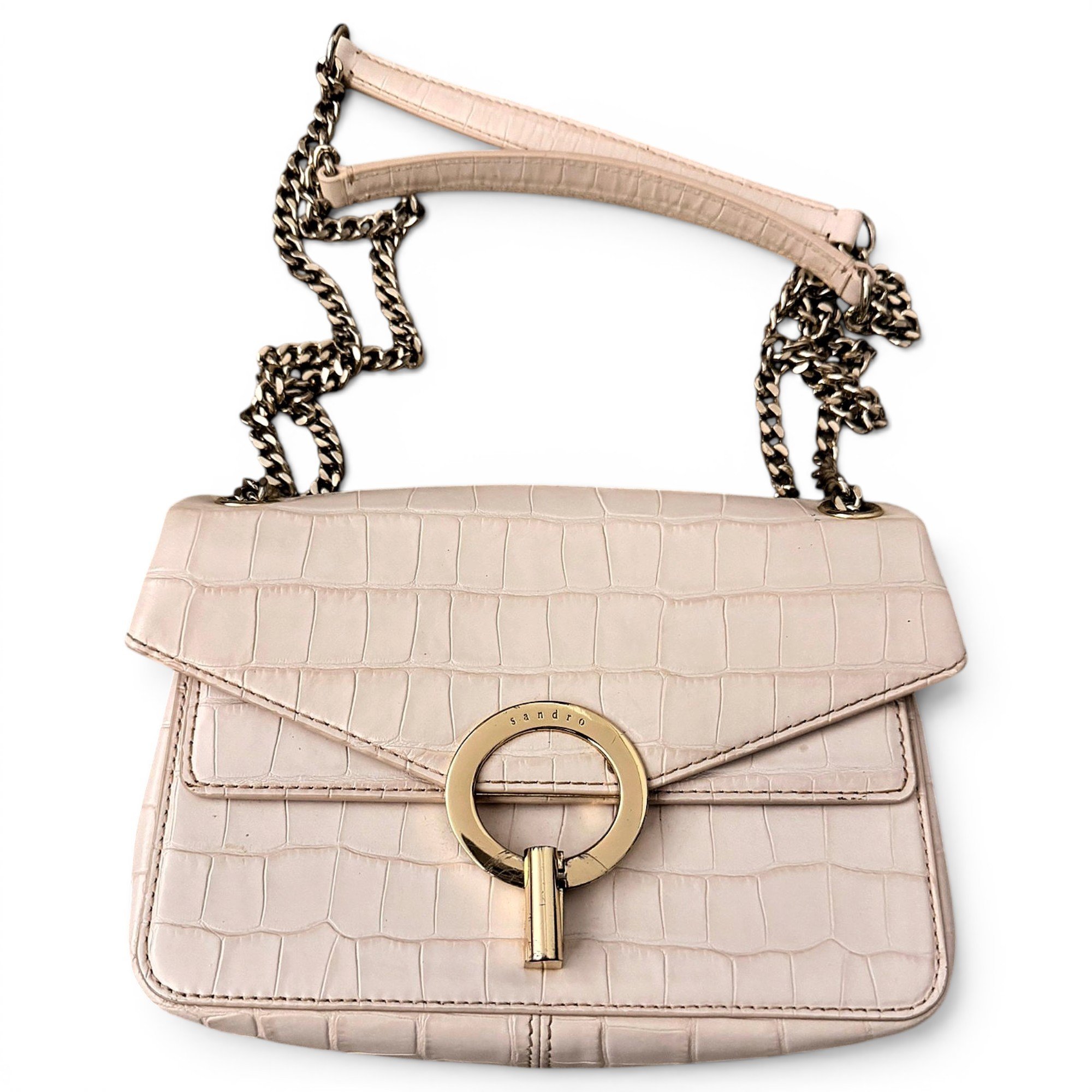 Yza leather handbag