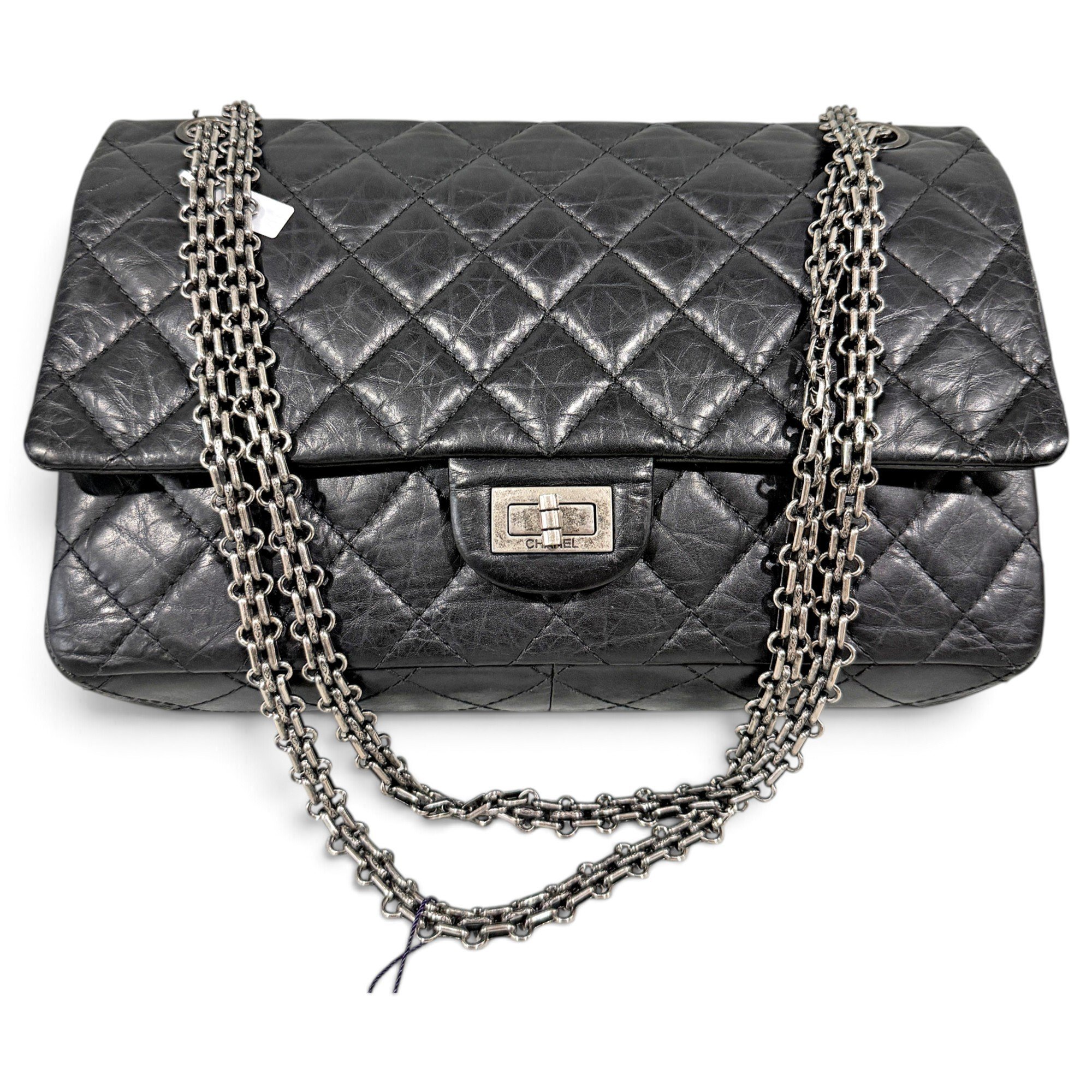 2.55 leather handbag