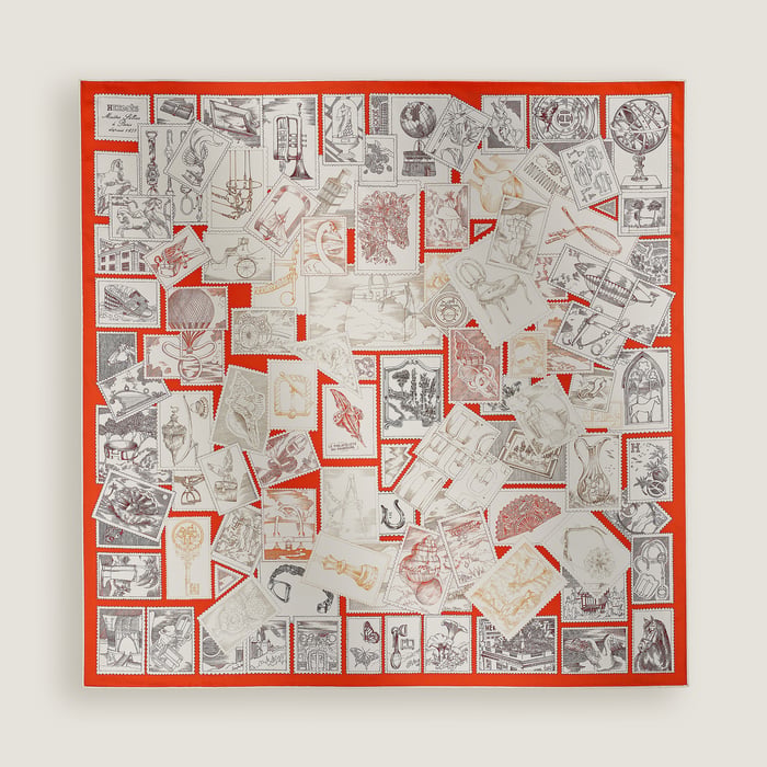 Le Philateliste du Faubourg scarf 90