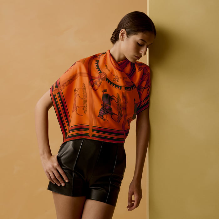 Couvertures Et Tenues De Jour Cavaliere Scarf 90