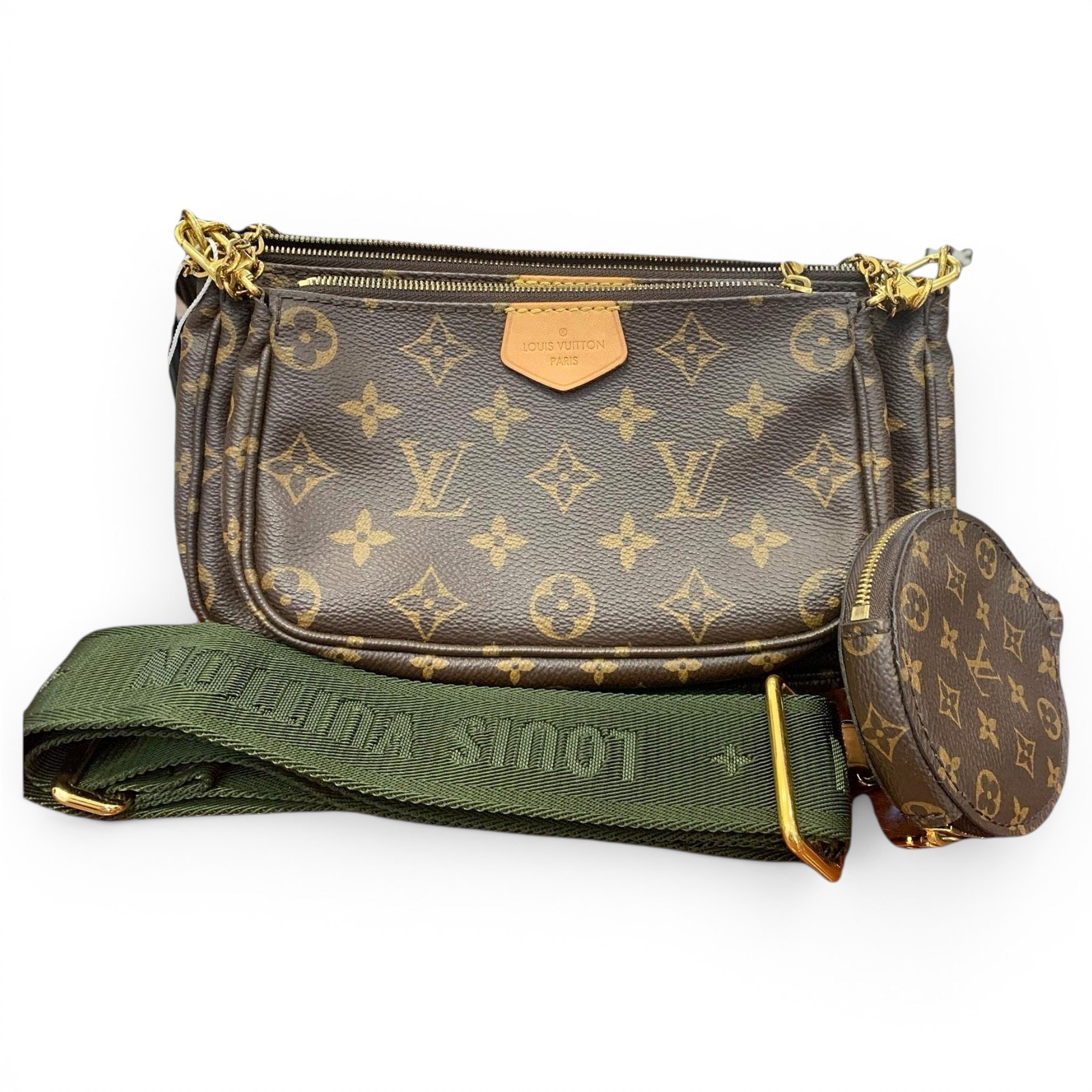 Multi Pochette Accessoires leather handbag