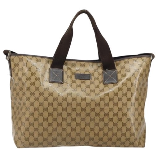Leather tote