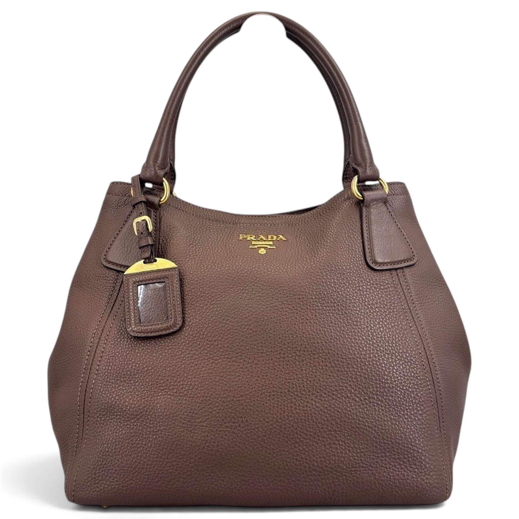 Leather tote