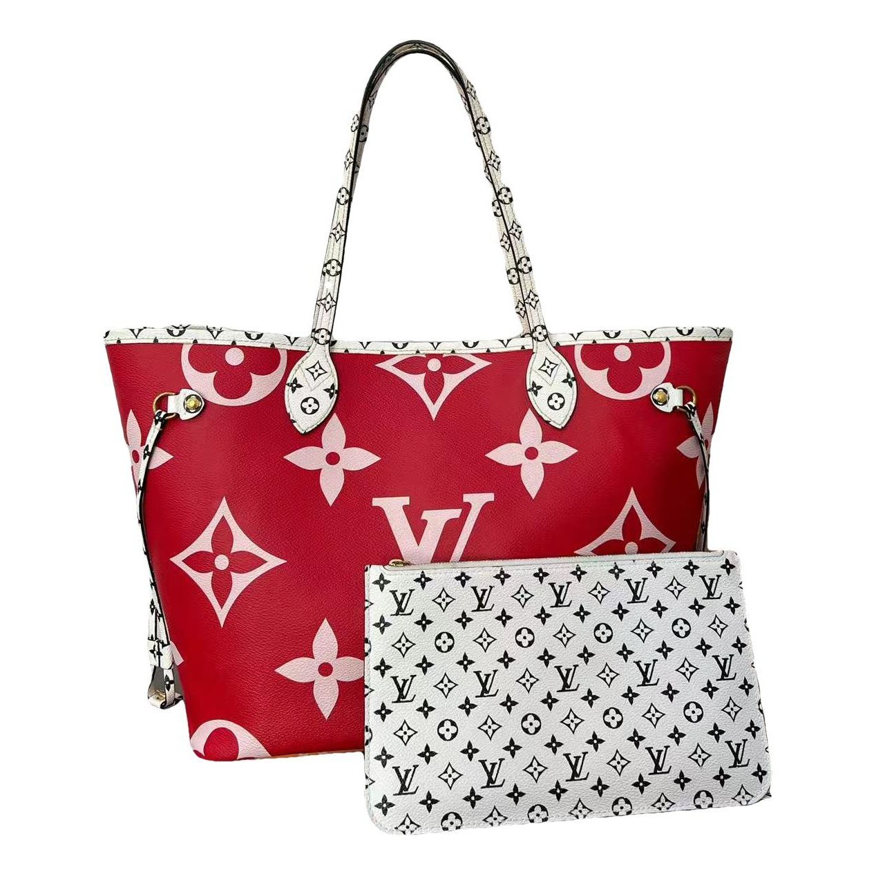 Neverfull leather handbag