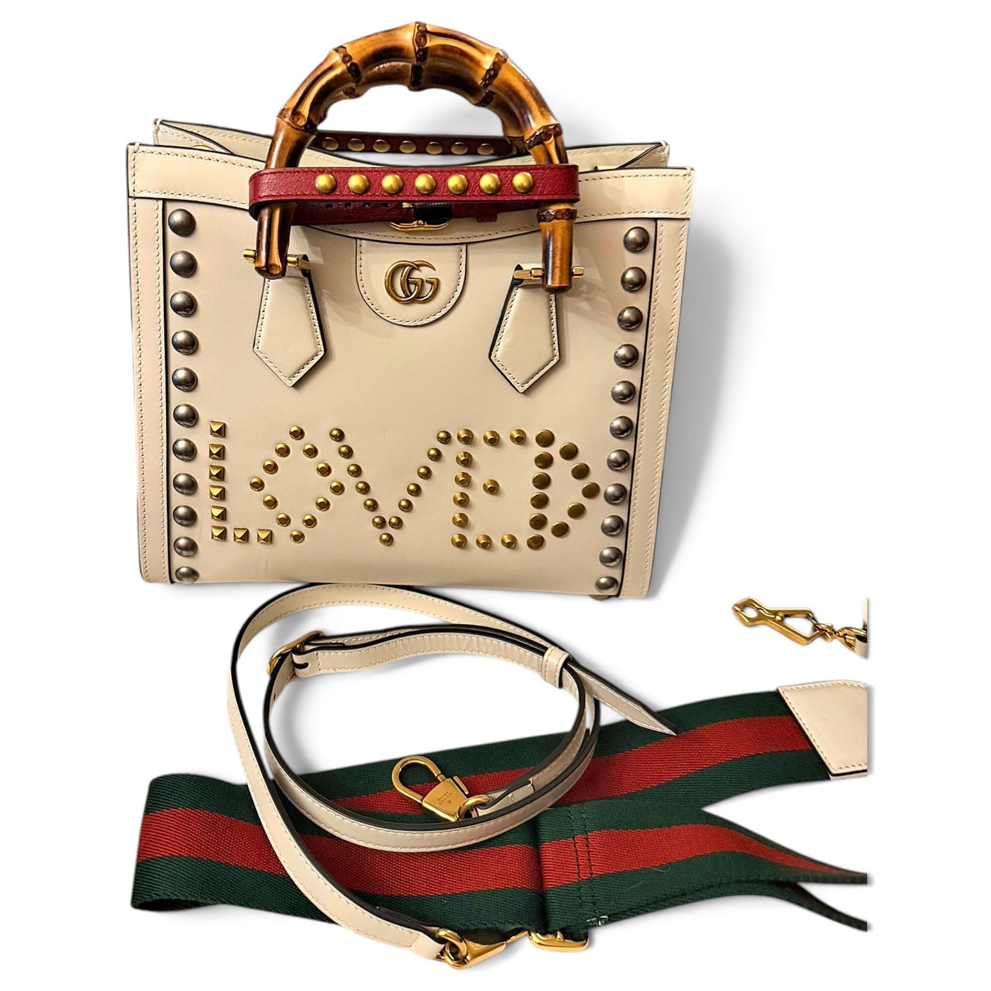 Diana Bamboo leather tote