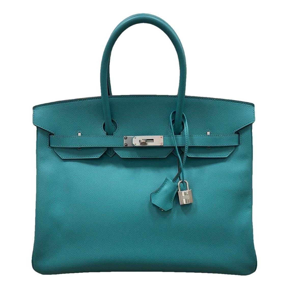 Birkin 35 leather handbag