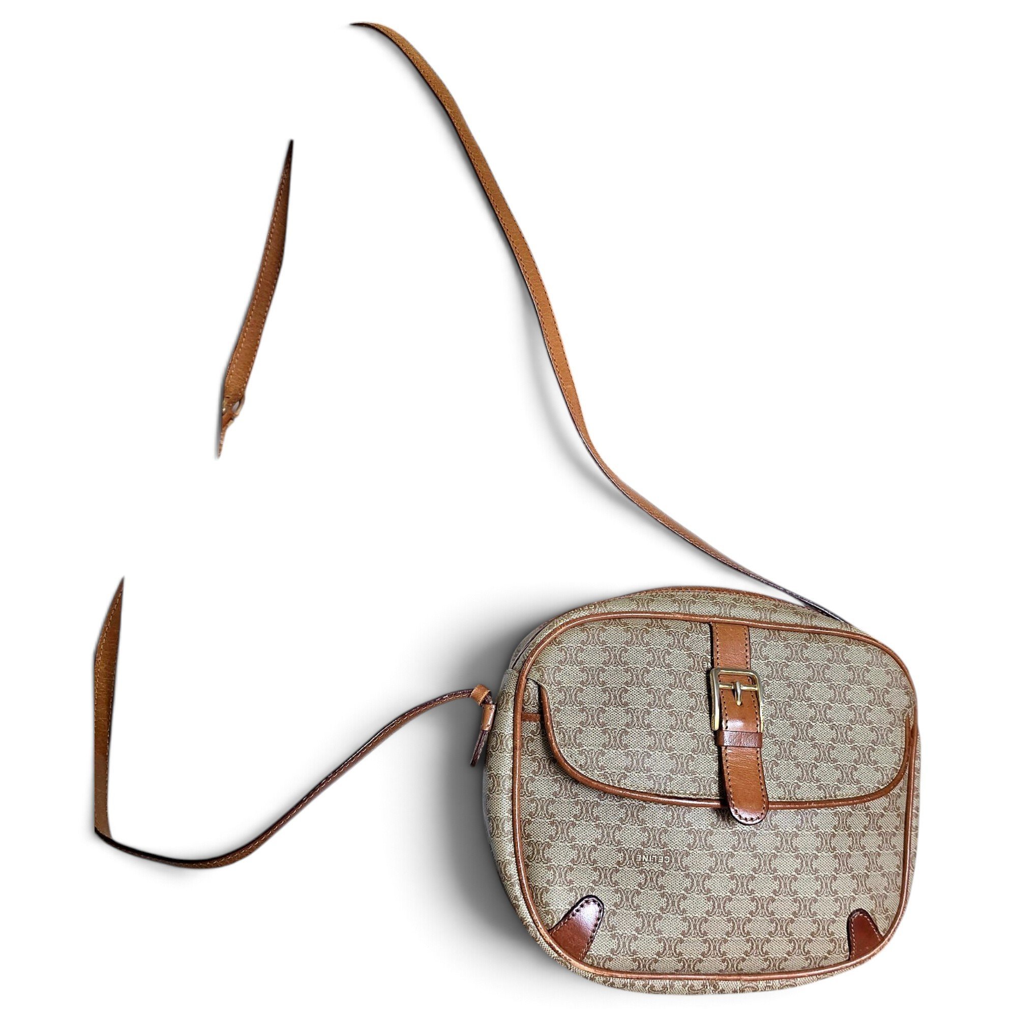Leather crossbody bag