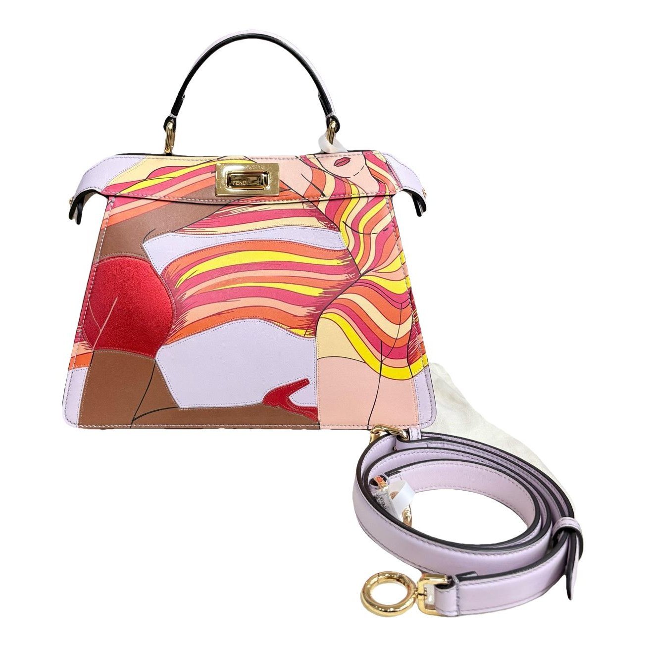 Peekaboo IseeU leather handbag