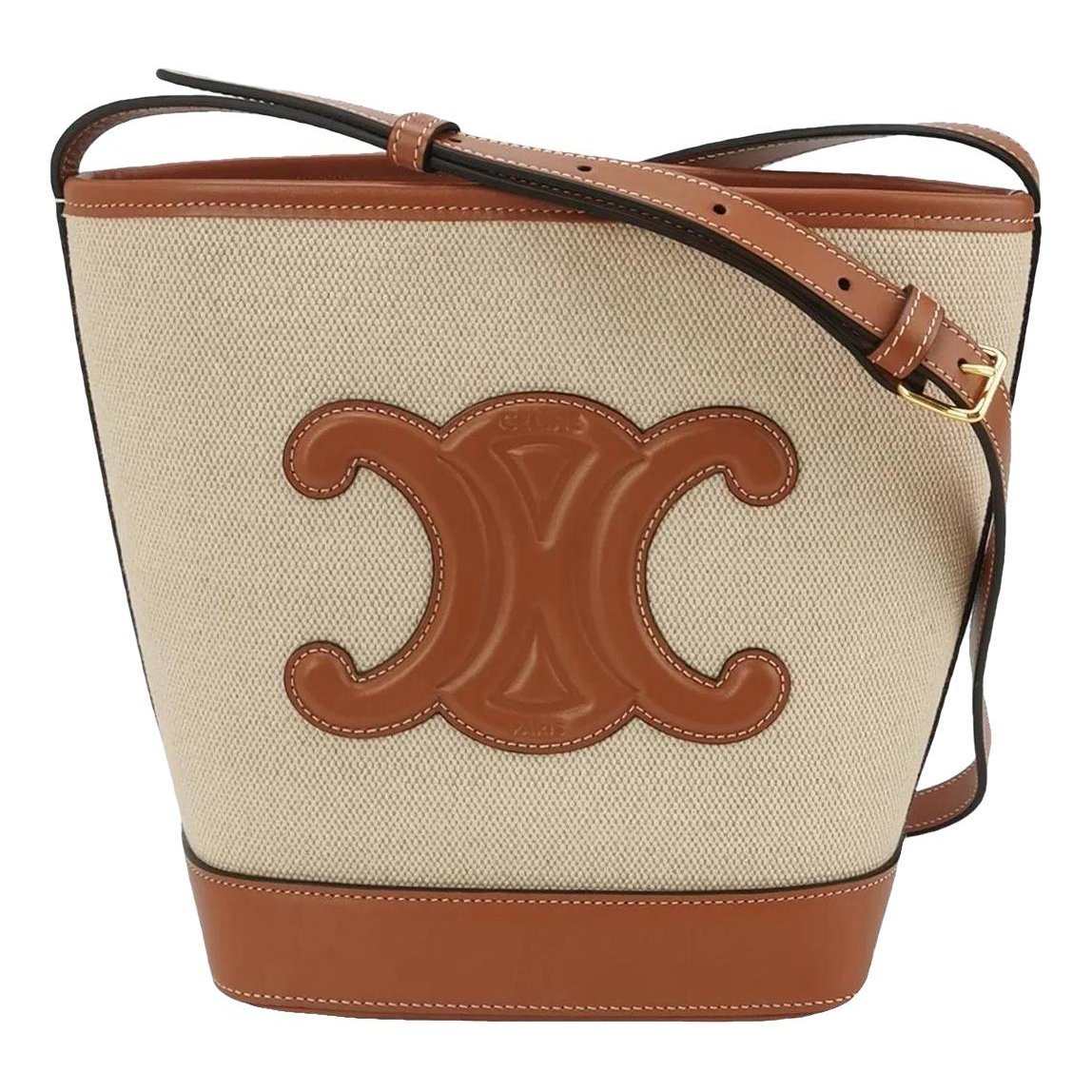 Triomphe cloth crossbody bag