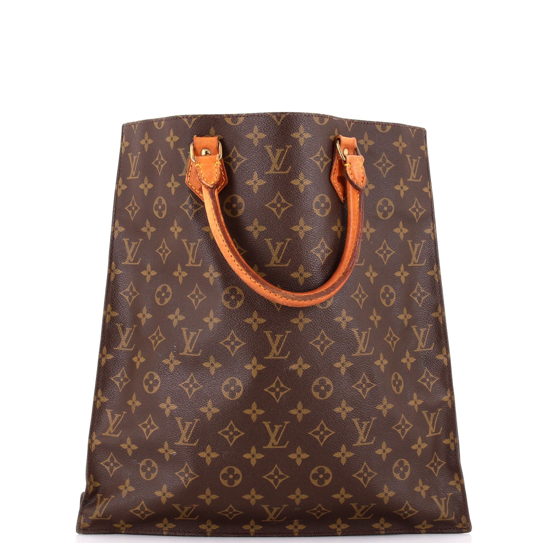 Vintage Sac Plat Bag Monogram Canvas