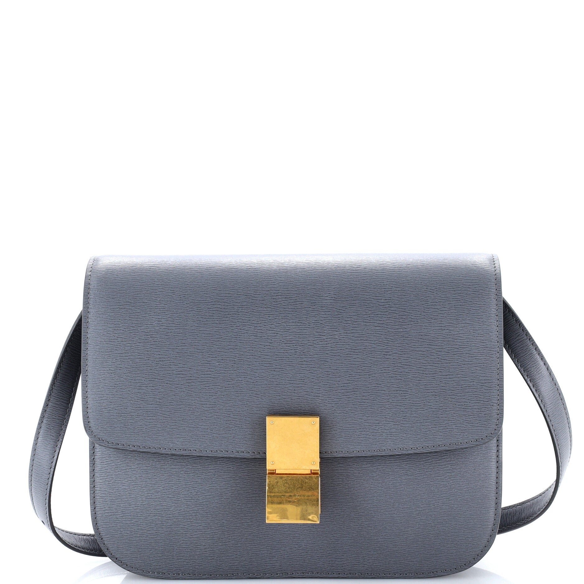 Classic Box Bag Grainy Leather Medium