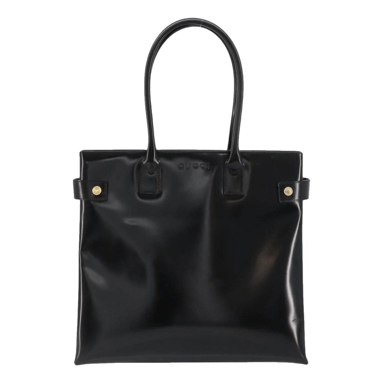 Leather tote