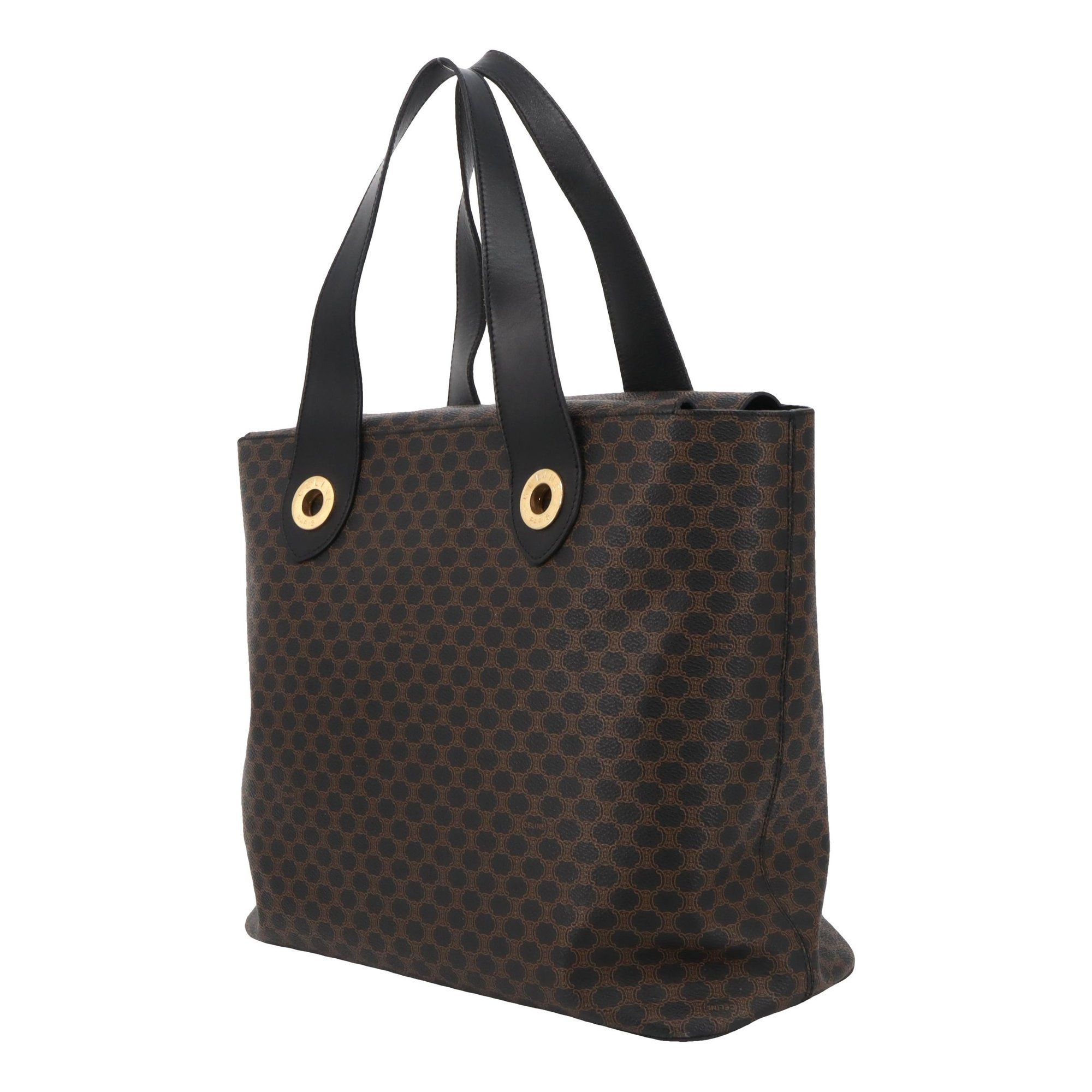 Leather tote