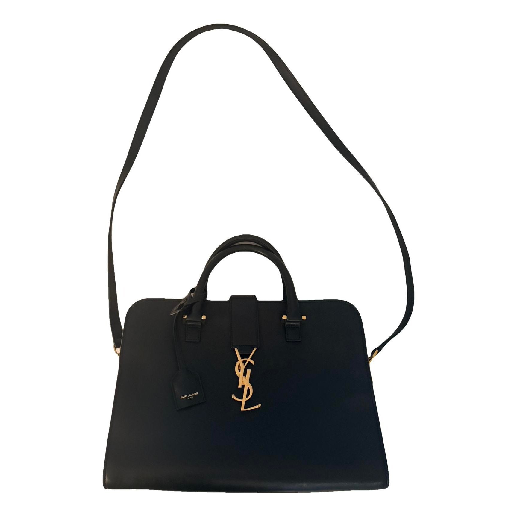 Monogram Cabas leather tote
