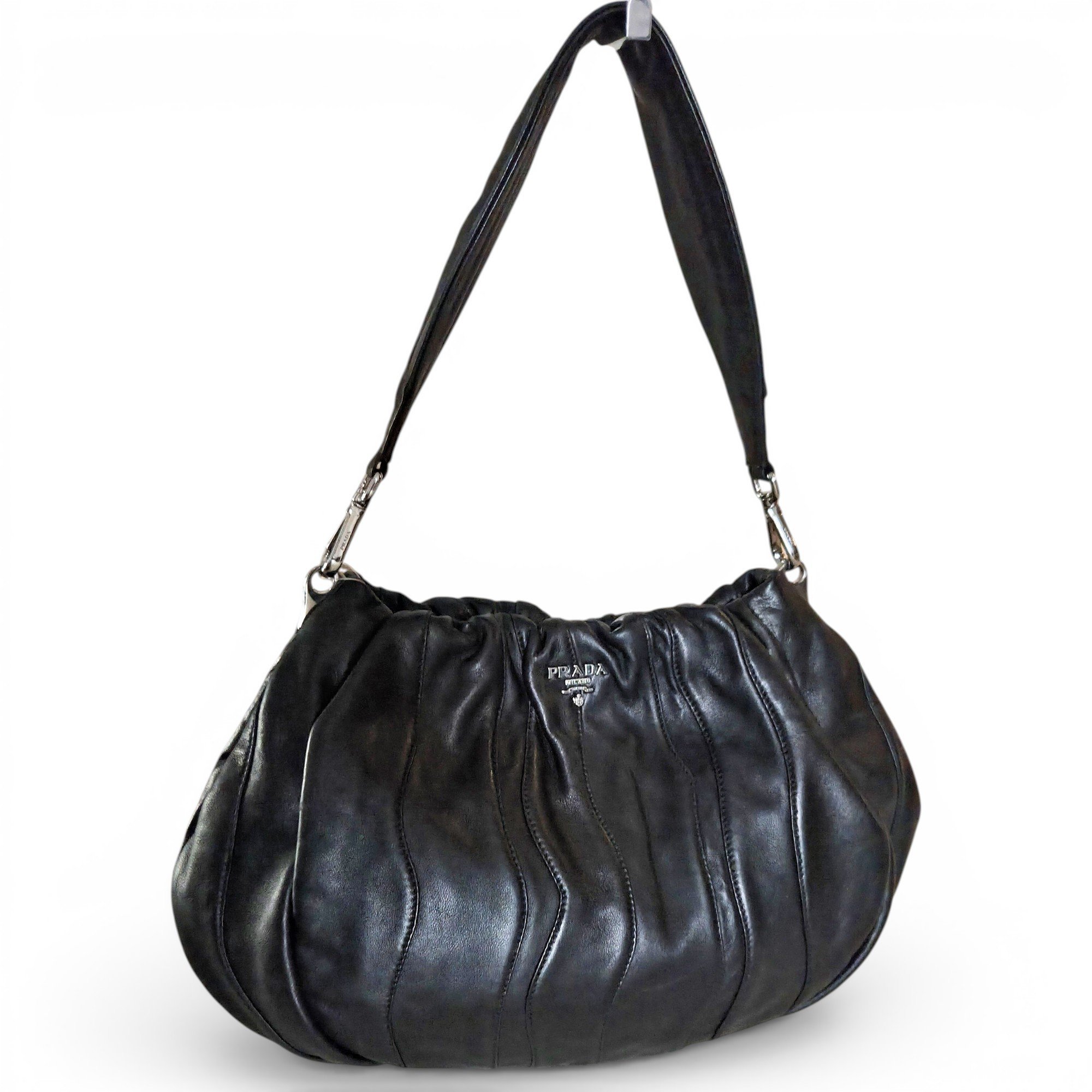Leather handbag