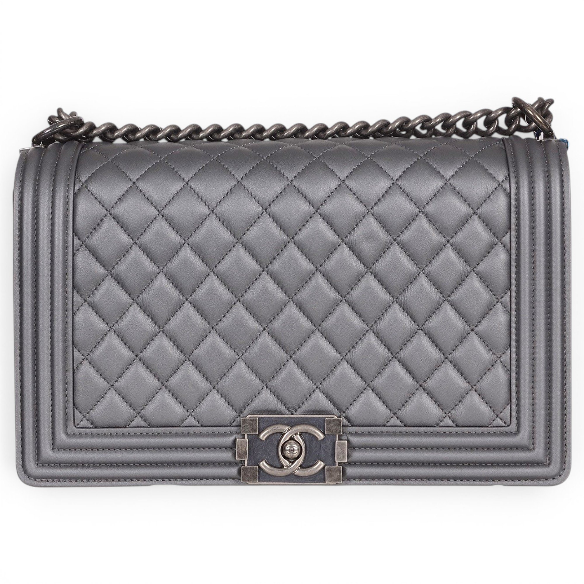 Boy leather crossbody bag