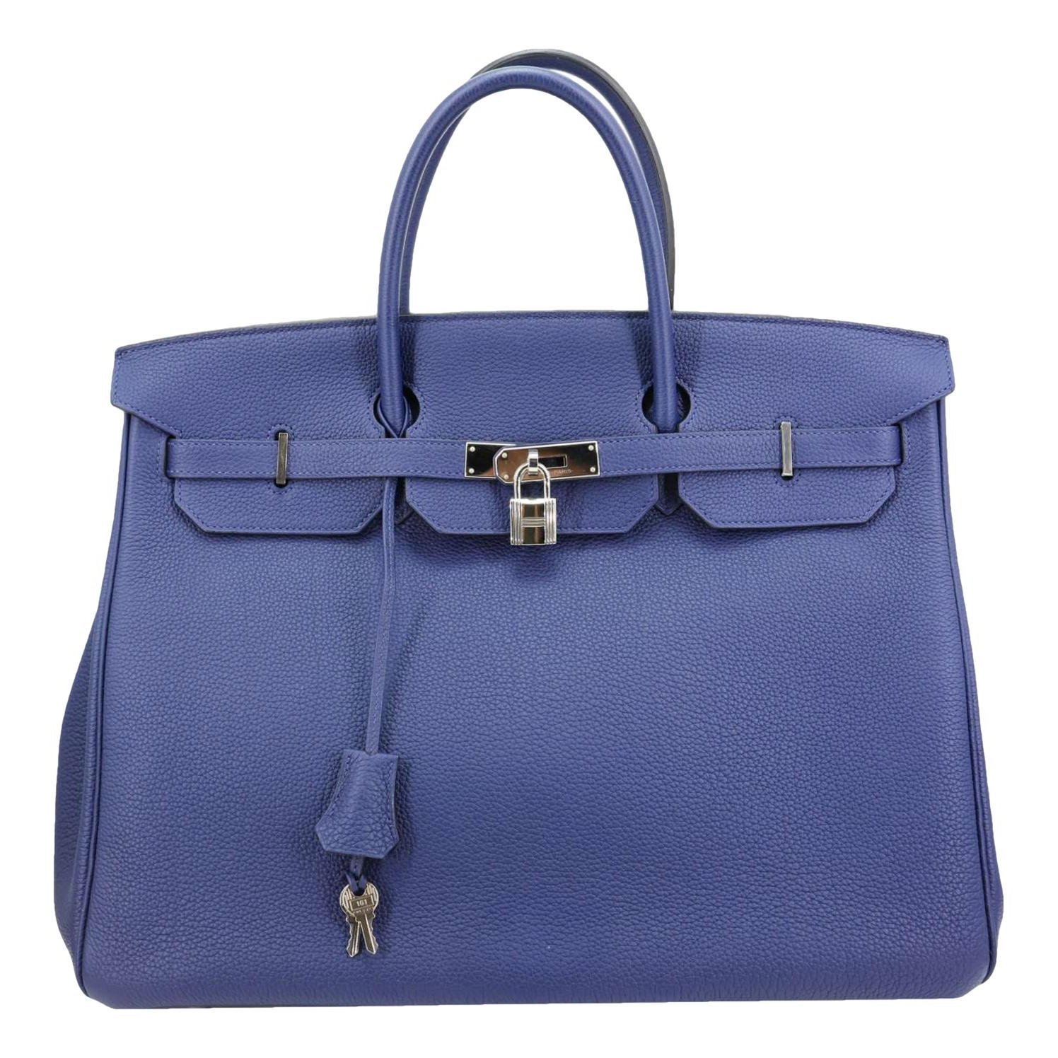 Birkin 40 leather tote