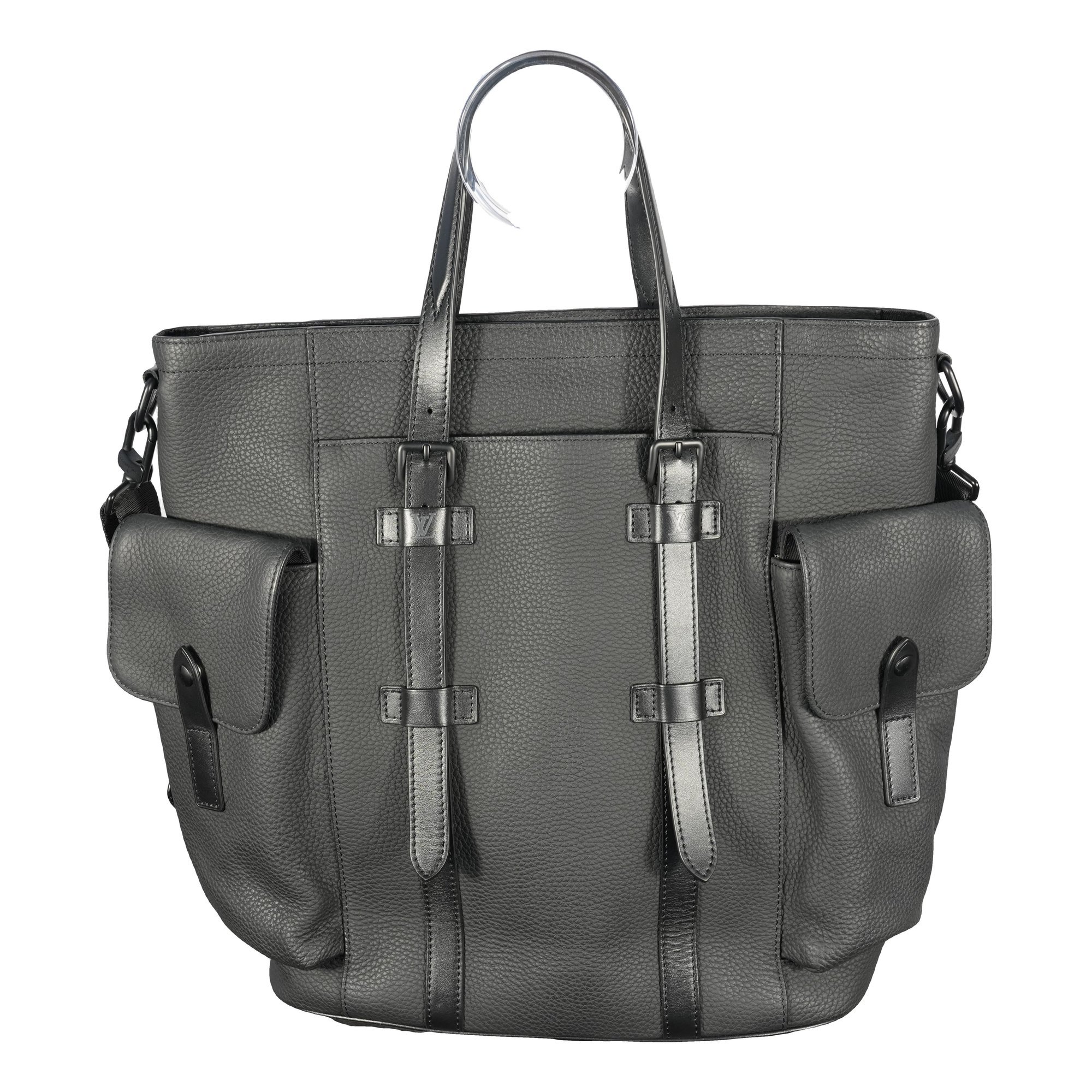 Leather tote