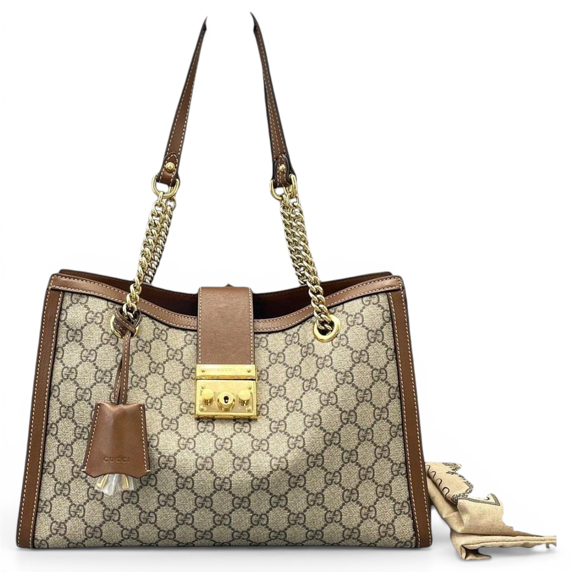 Padlock cloth tote