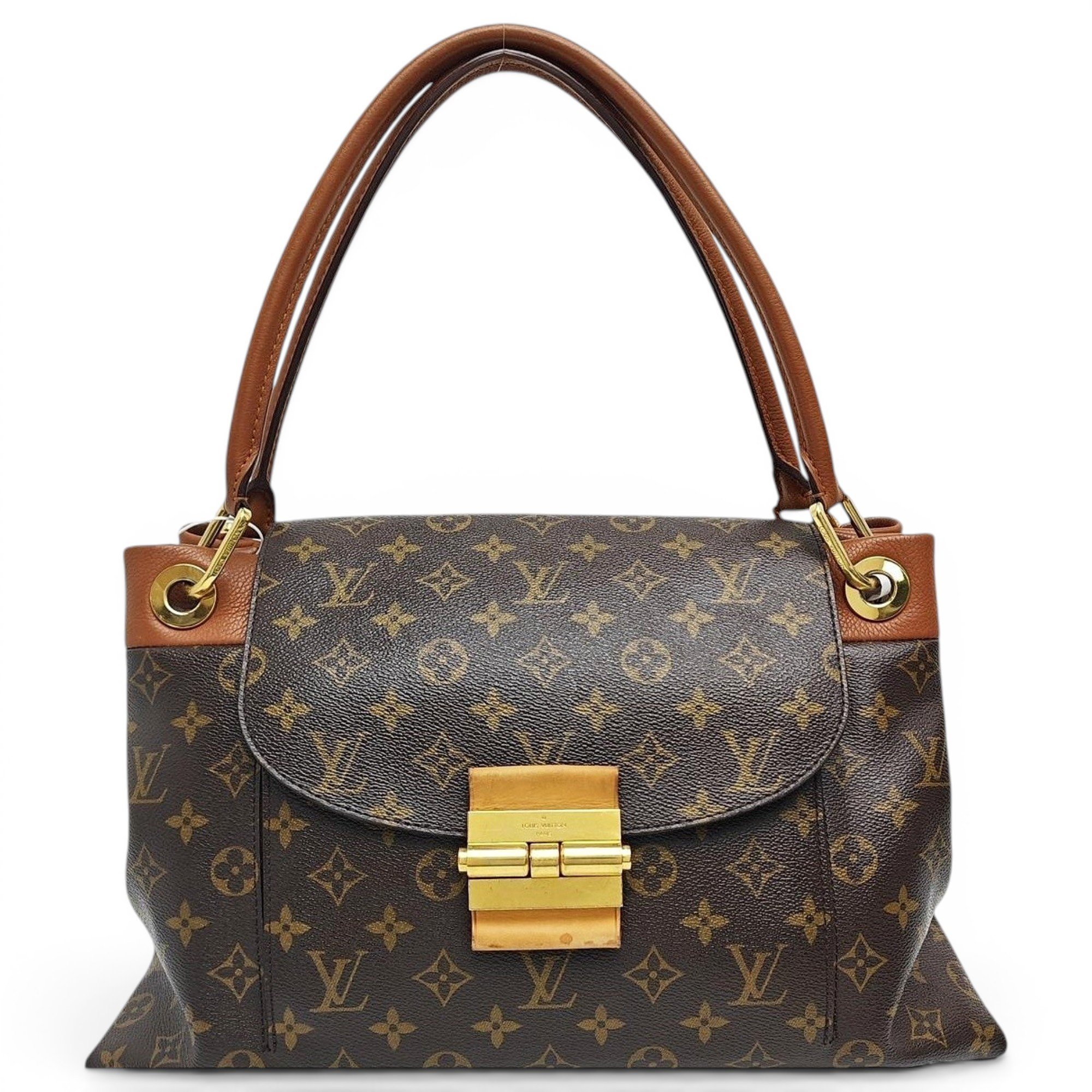 Olympe leather handbag
