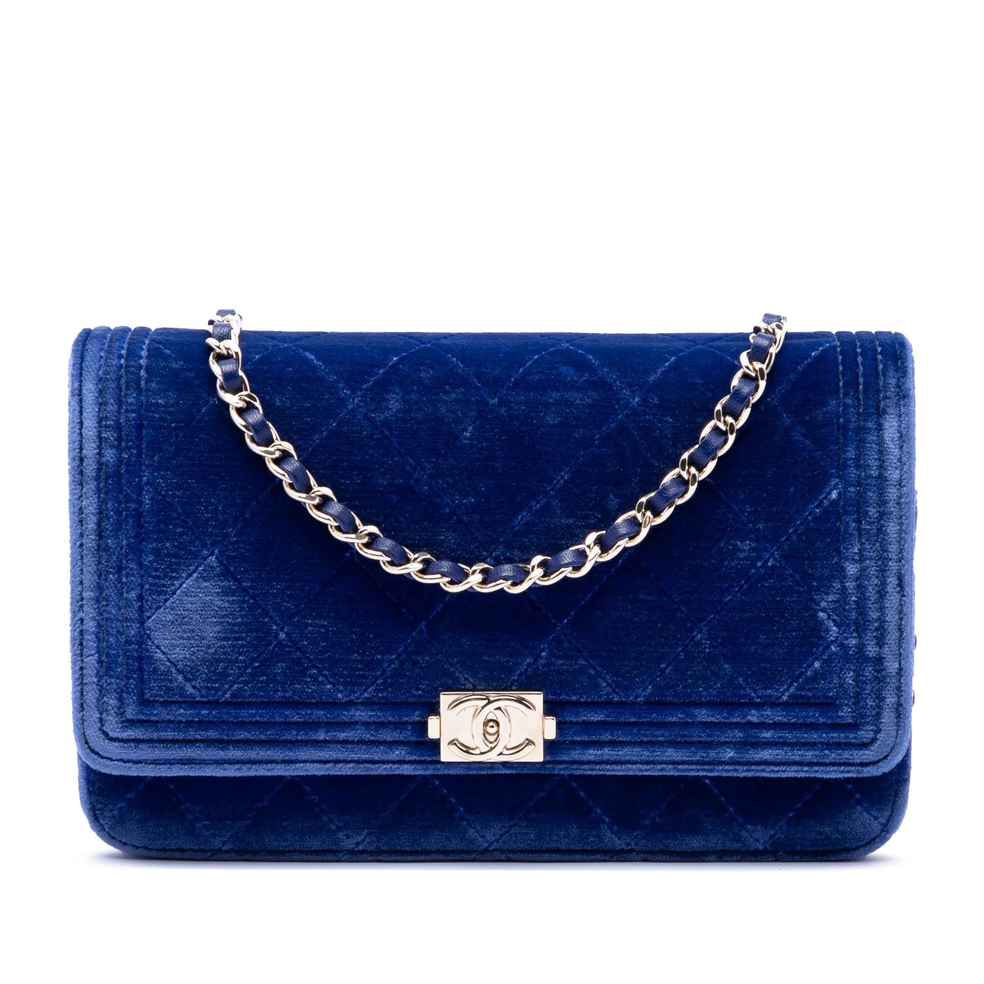 Boy velvet crossbody bag