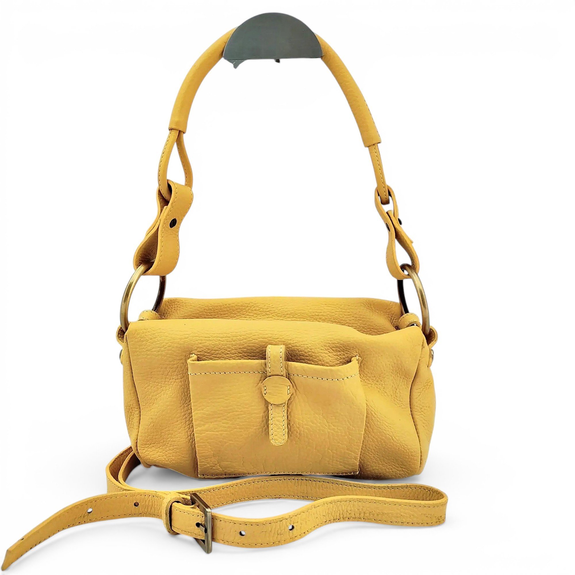 Leather crossbody bag