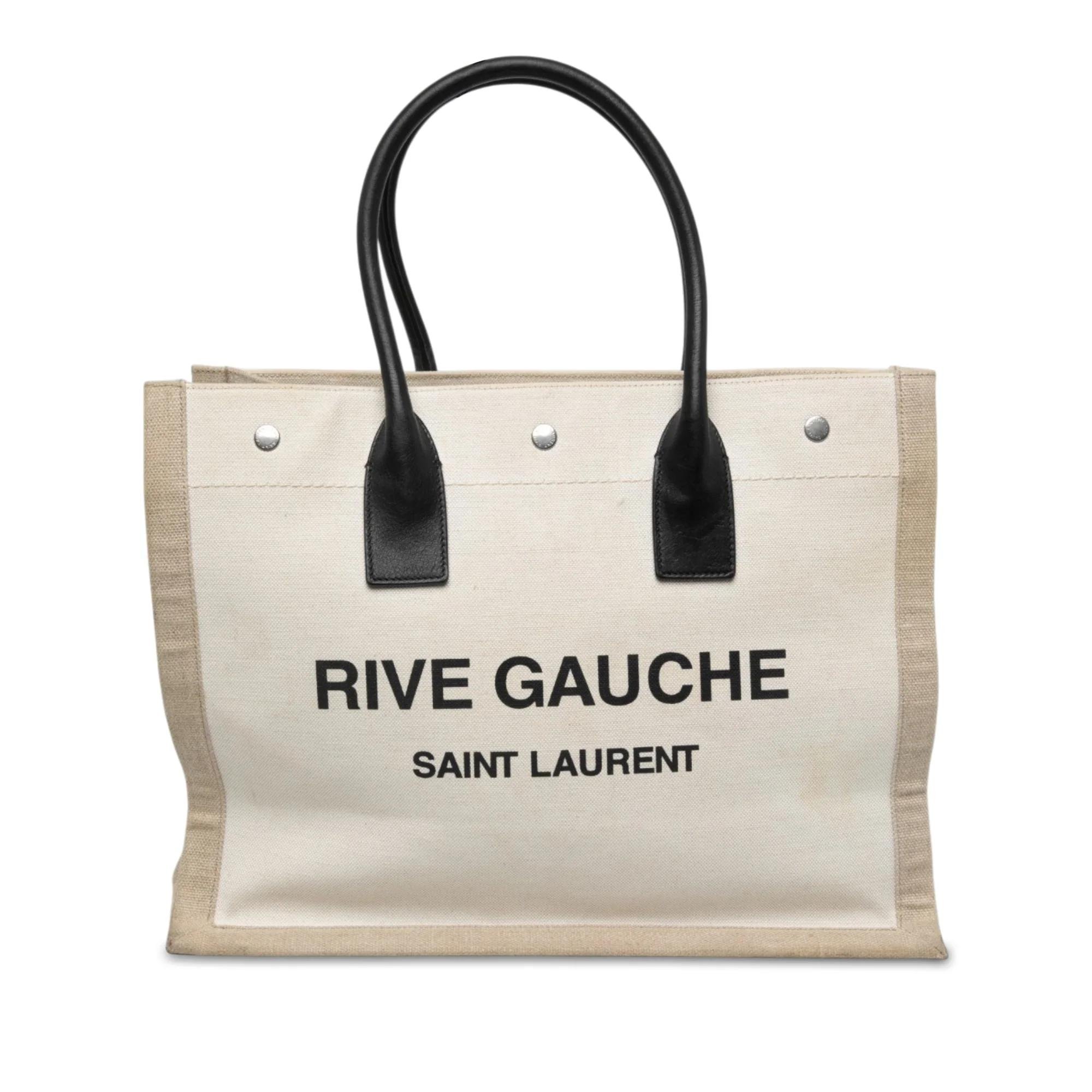 Rive Gauche cloth handbag