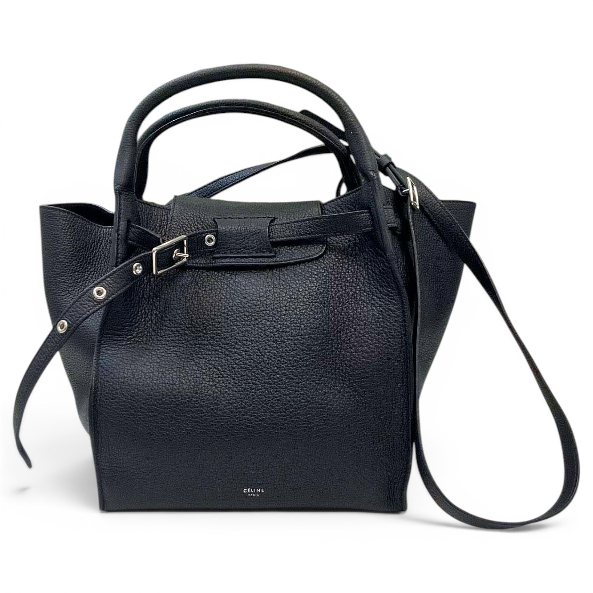 Big Bag leather handbag