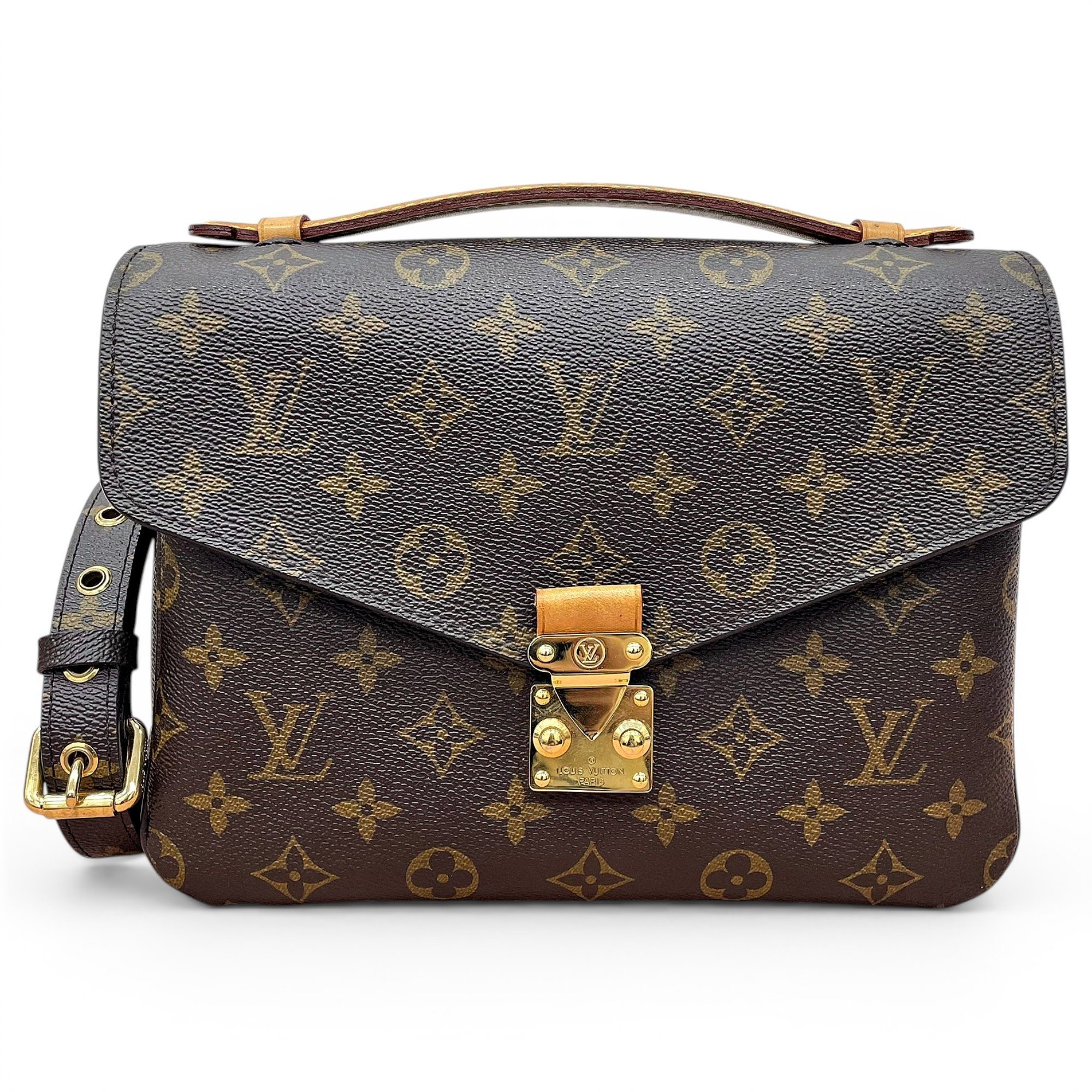 Metis leather handbag