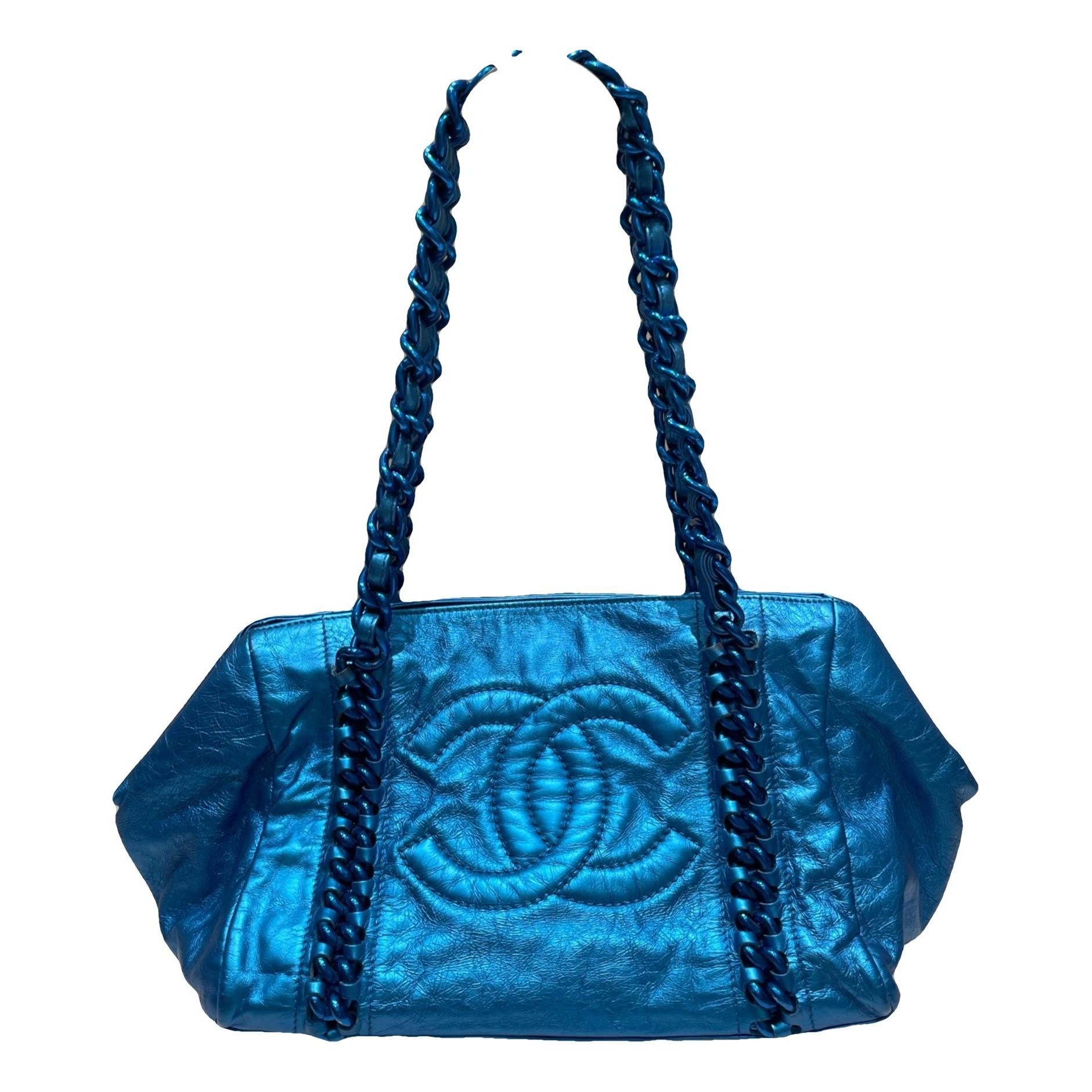 Grand shopping leather tote