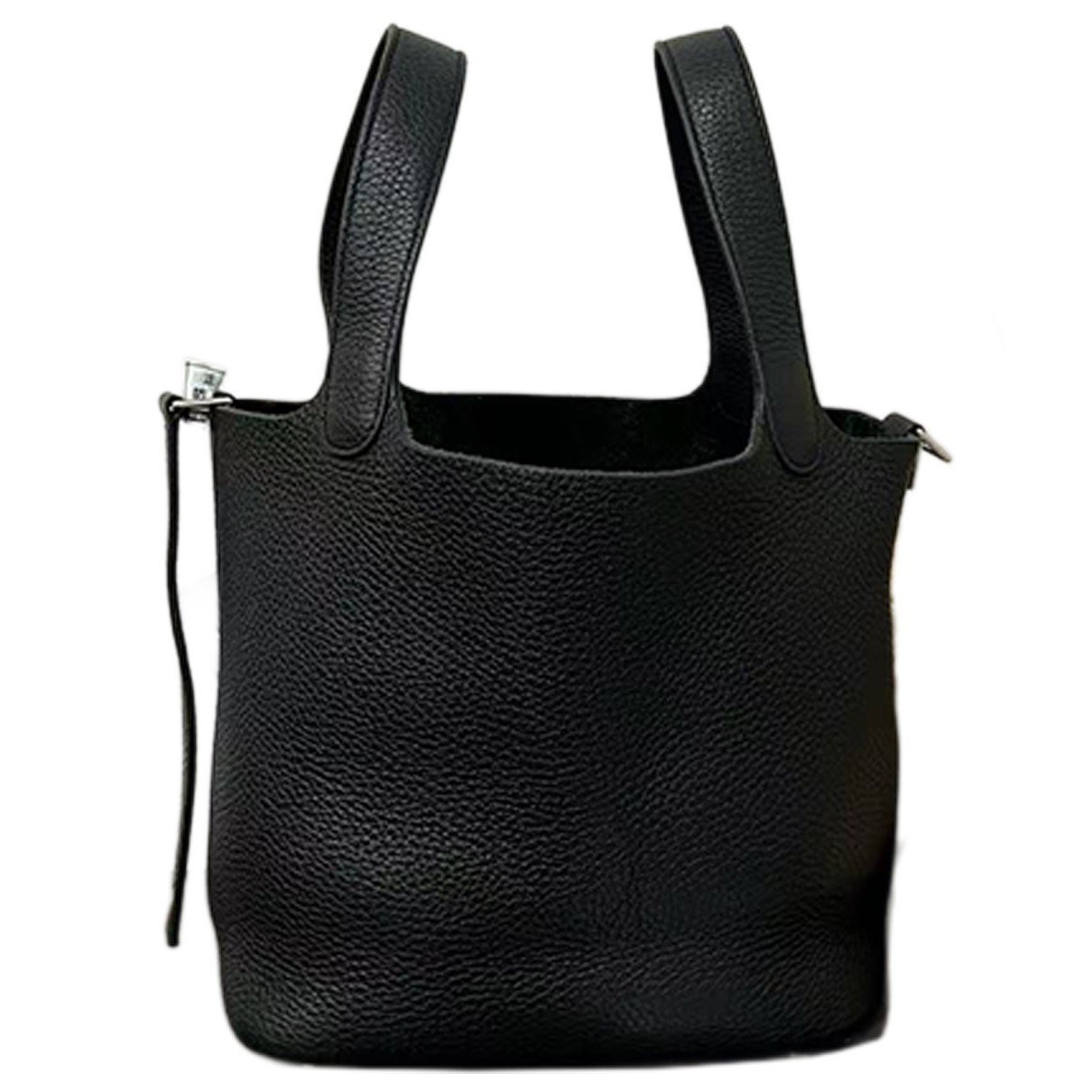Picotin leather handbag