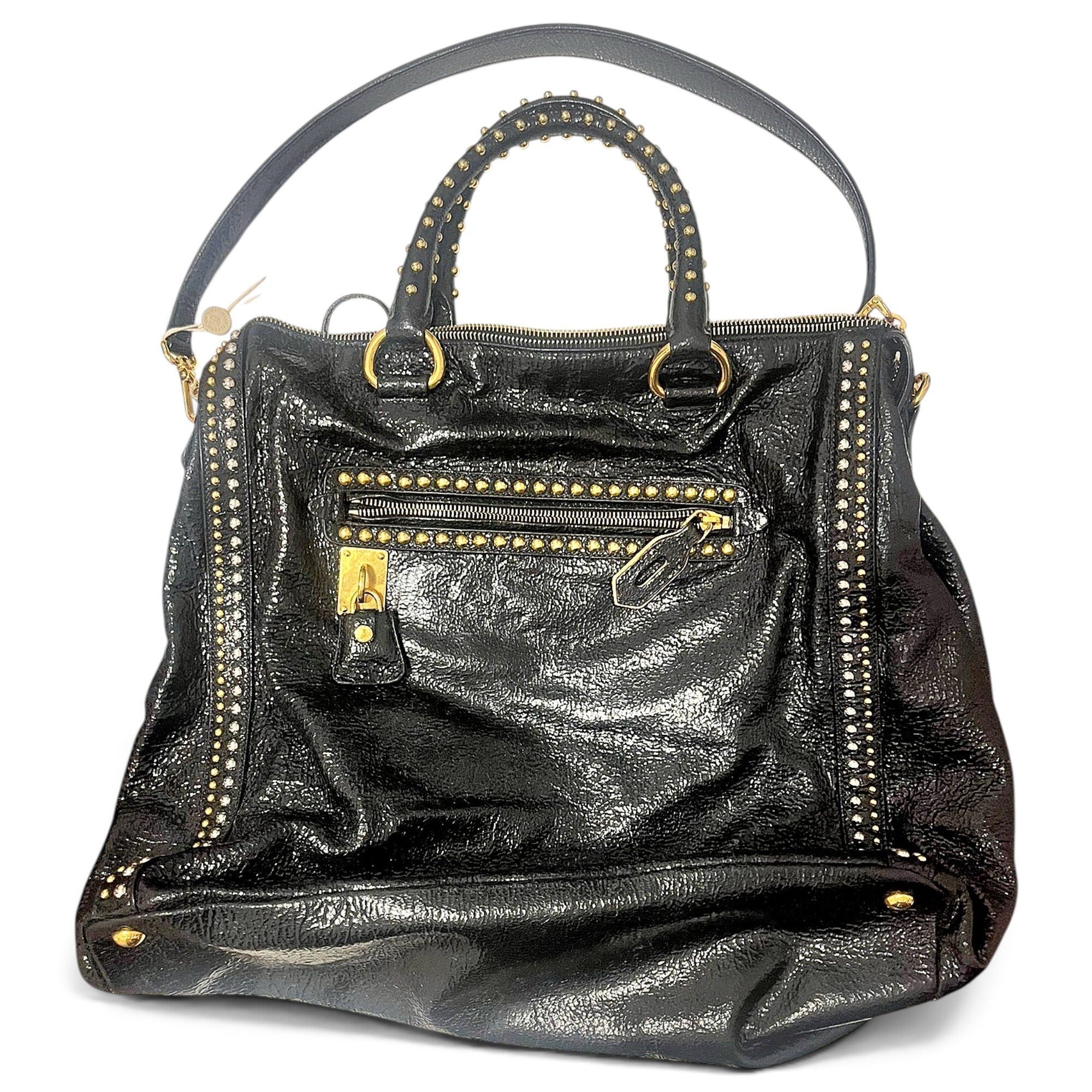 Leather handbag