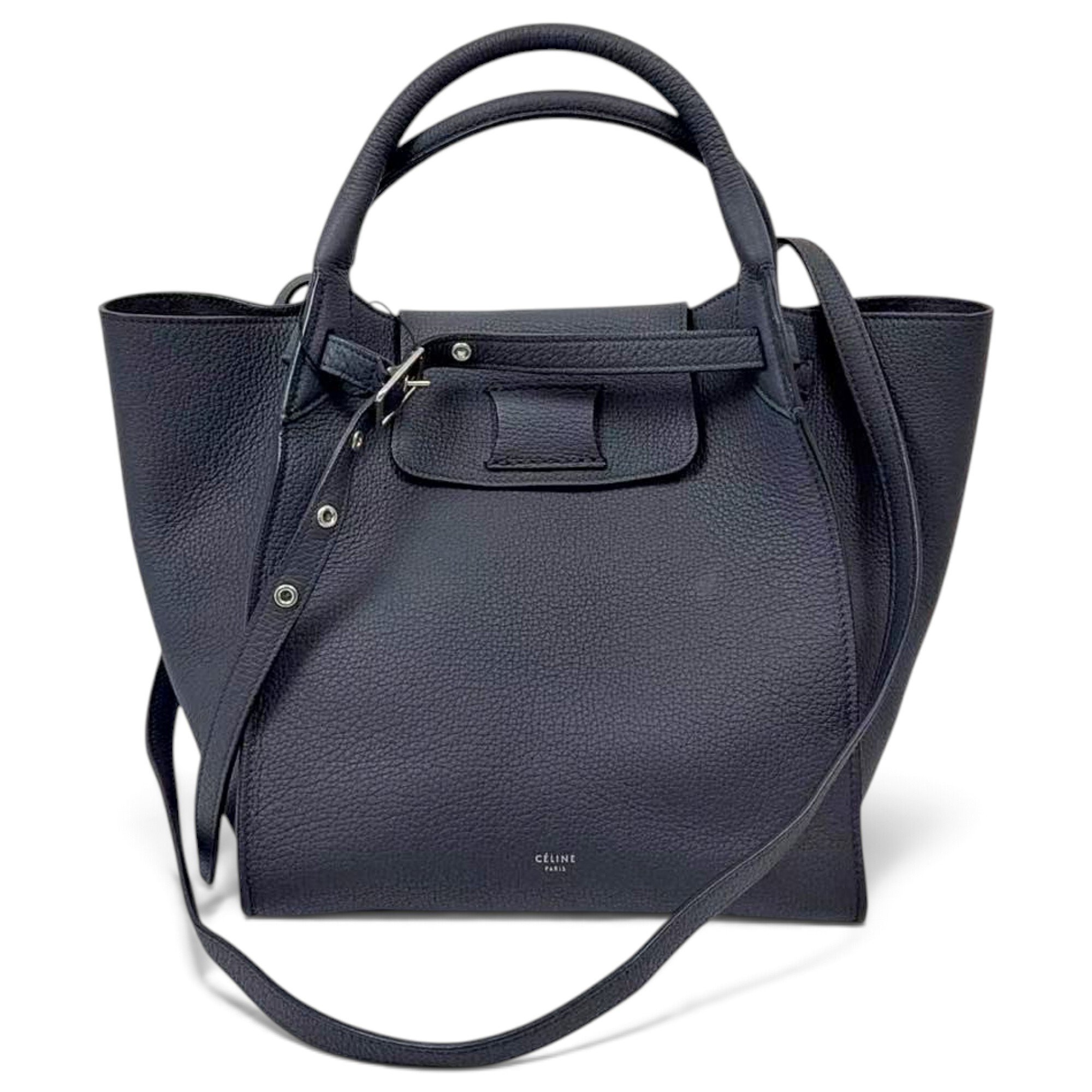Big Bag leather handbag