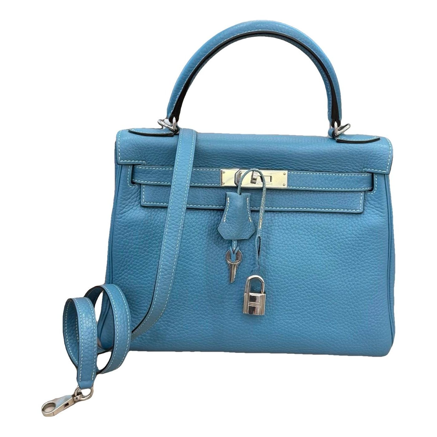 Kelly 28 leather handbag