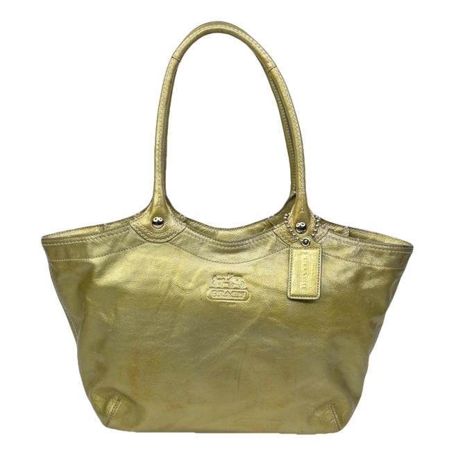 Leather tote