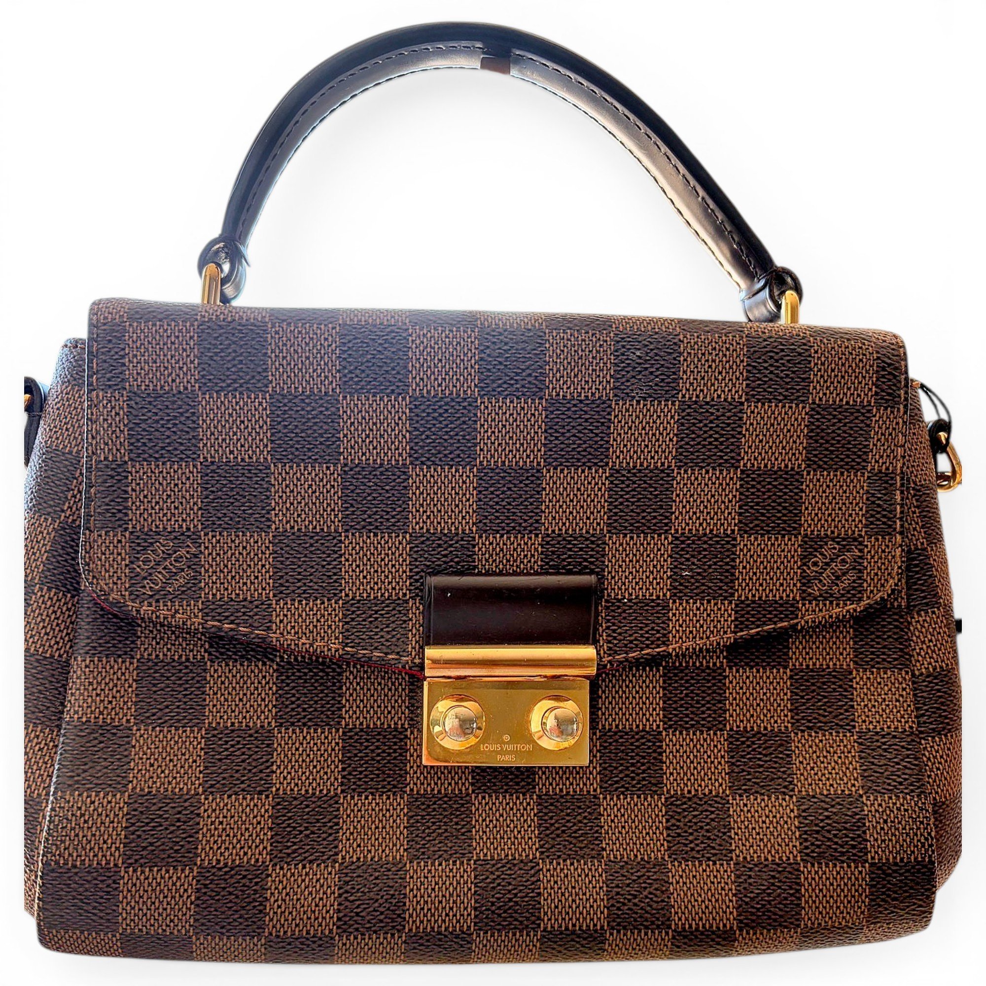 Croisette leather crossbody bag